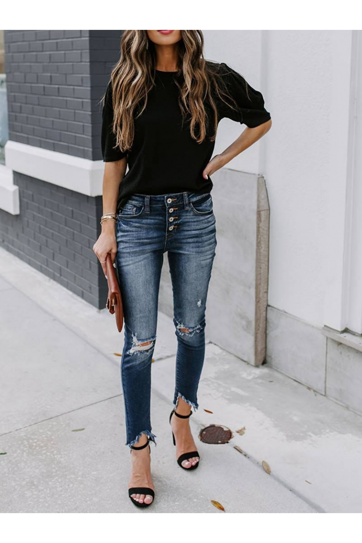 Kadın Kısa Kollu Pileli Balon Kol Bürümcük Bluz