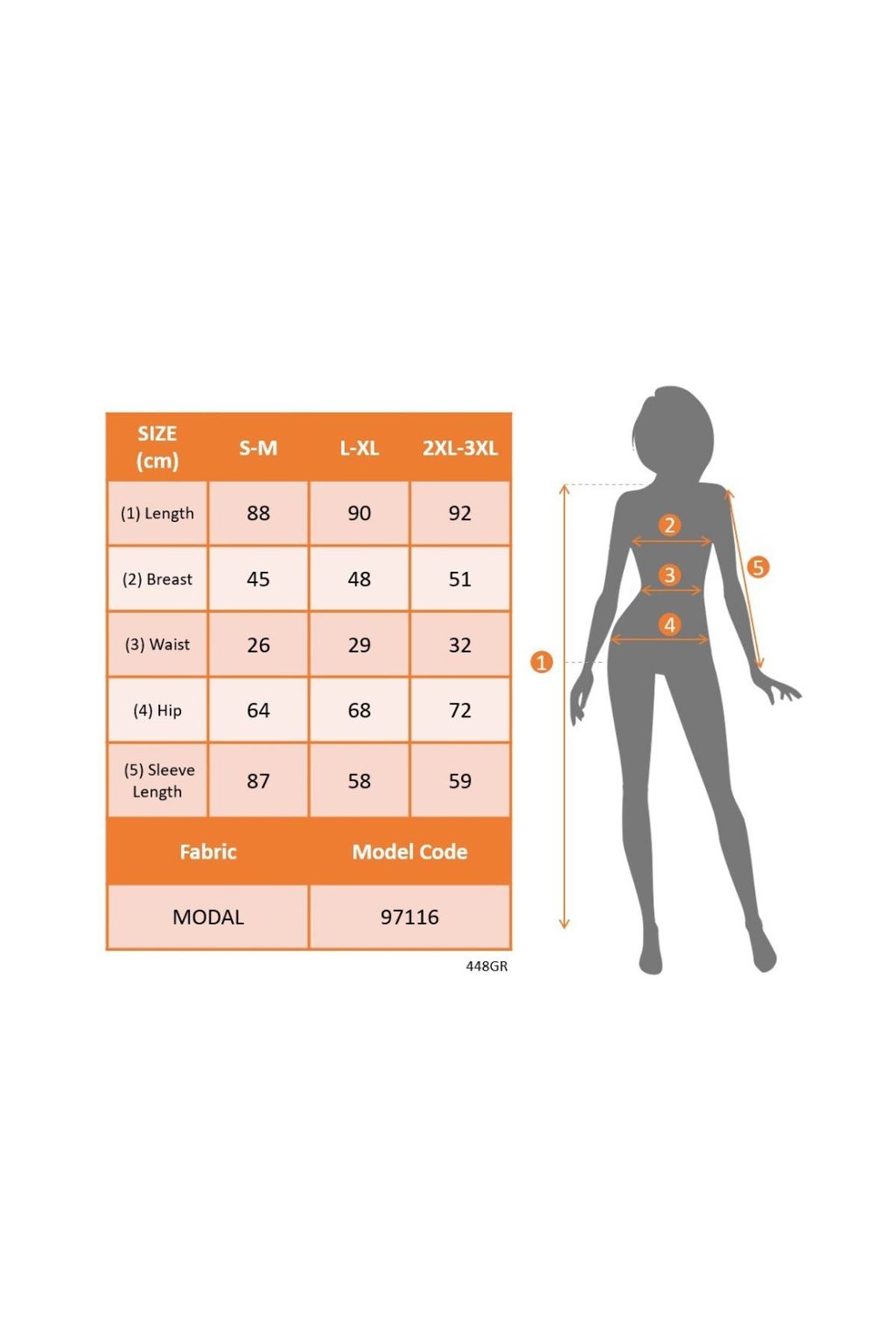 Kadın Uzun Kollu Kruvaze Yakalı Desenli Modal Mini Elbise