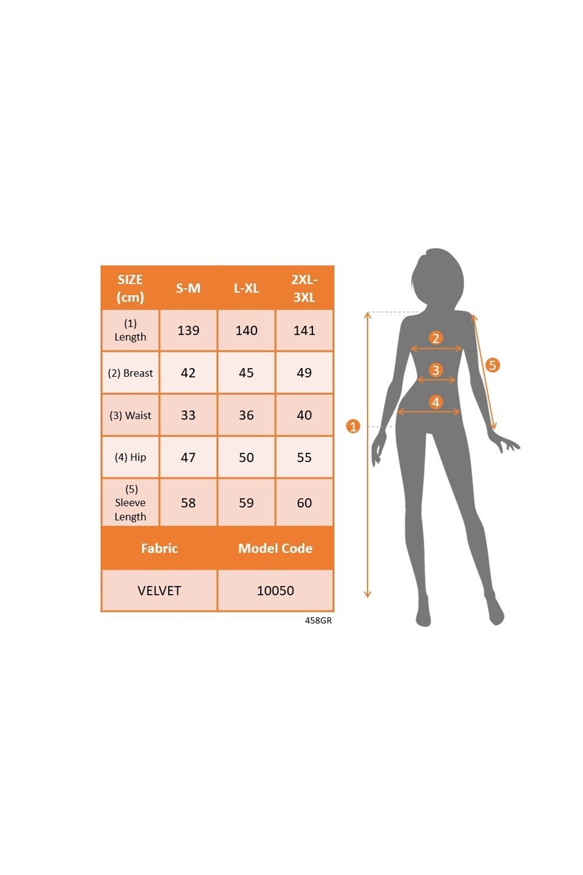 Kadın Uzun Kollu Kruvaze Yaka Yırtmaçlı Kadife Elbise