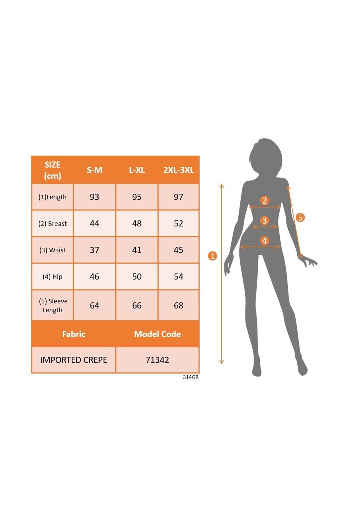 Kadın Uzun Kollu Kruvaze Yaka Beli Düğme Detay Krep Elbise