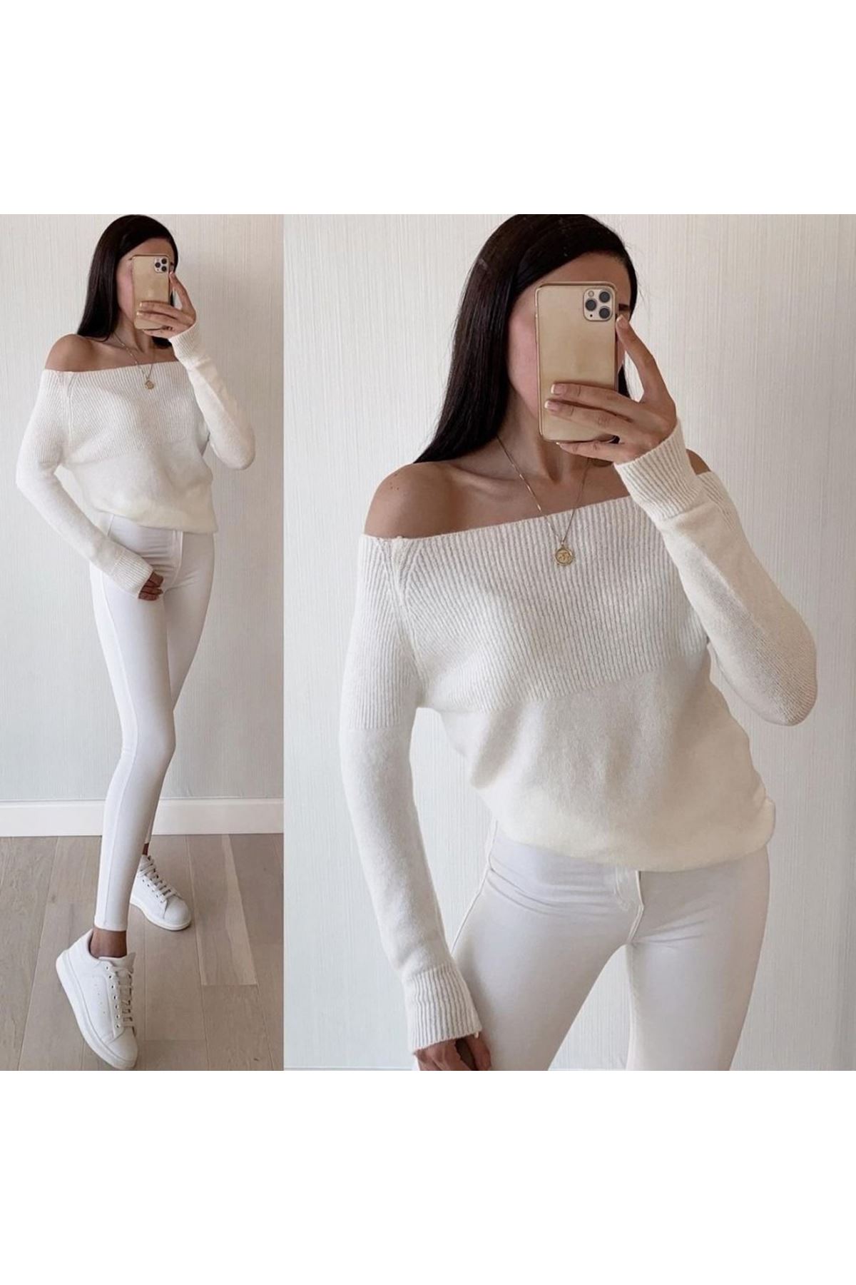 Gabardin Kumaş Yüksek Bel Pantolon 94cm XLbel36cm