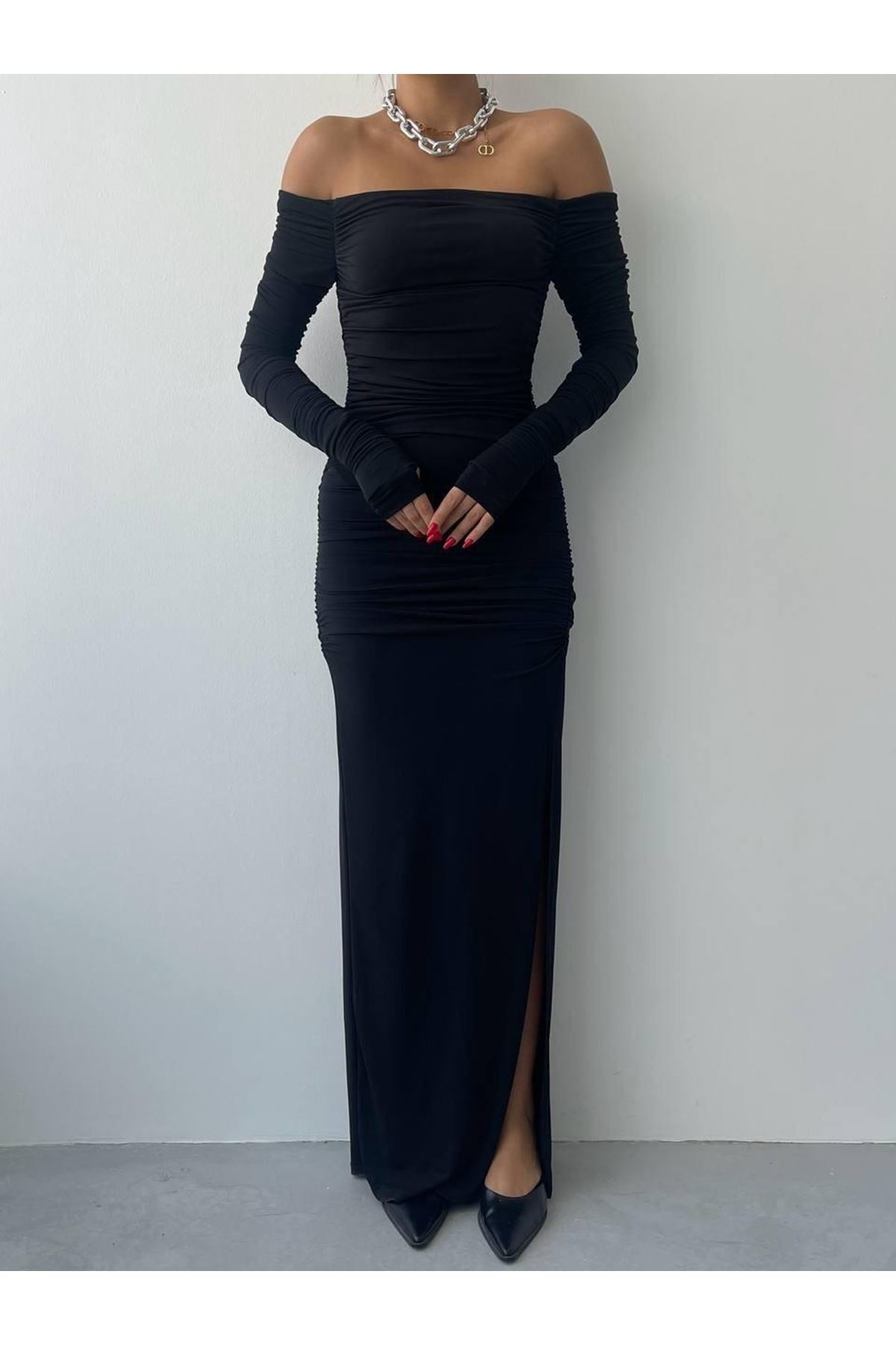 Vasco Madonna Drapeli Elbise