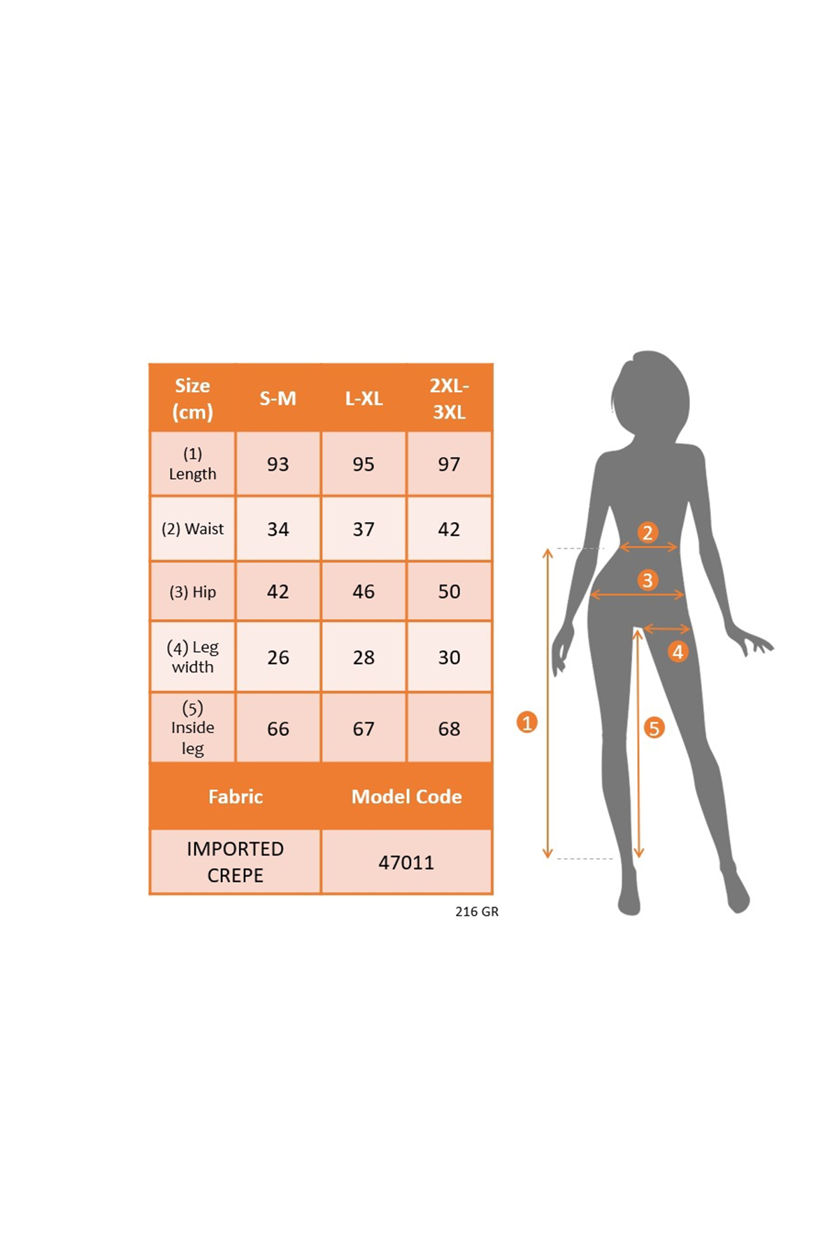 Kadın Yüksek Bel Ithal Krep Pantolon