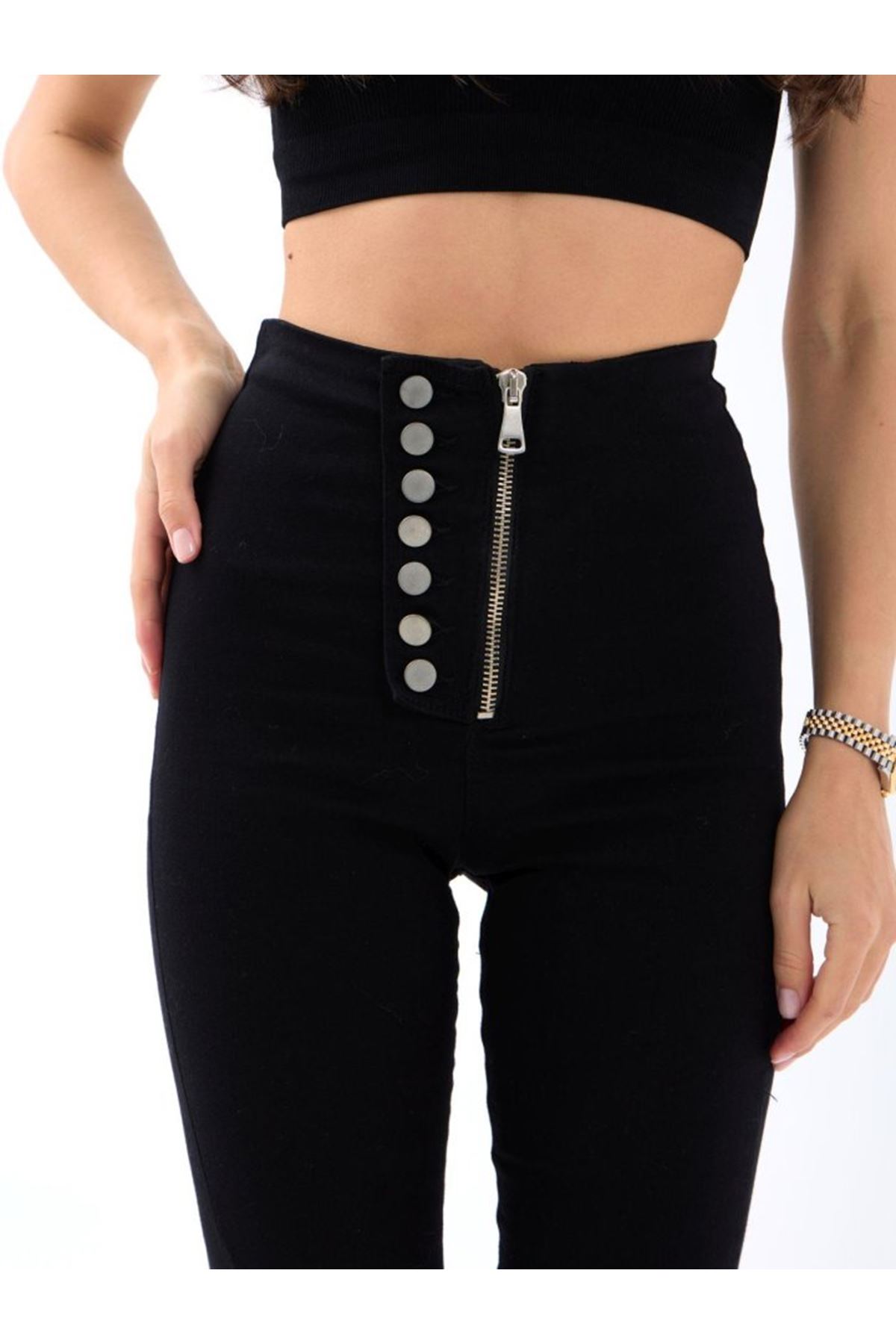 6007 PANTOLON-SİYAH