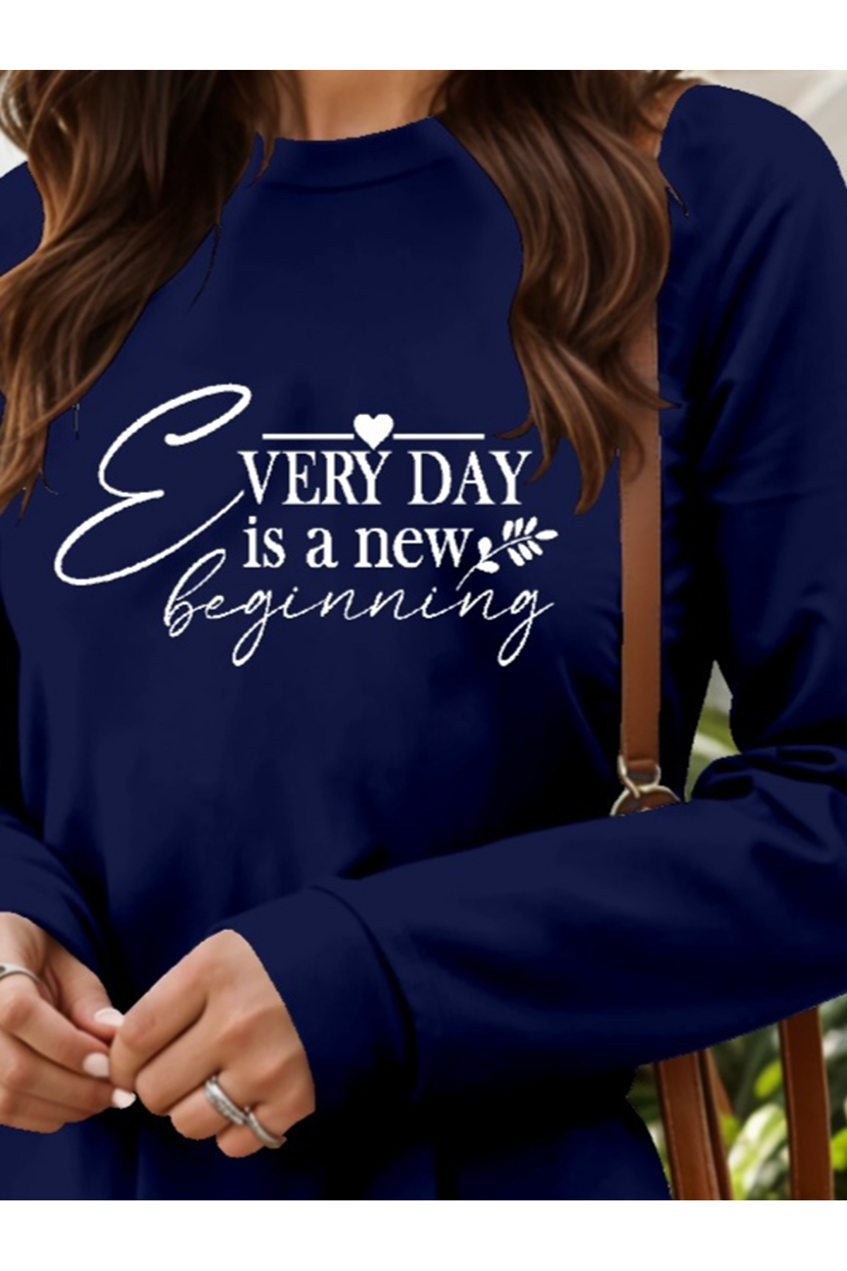 Kadın Uzun Kollu Bisiklet Yaka Kısa Viskon Iki Iplik Elbise