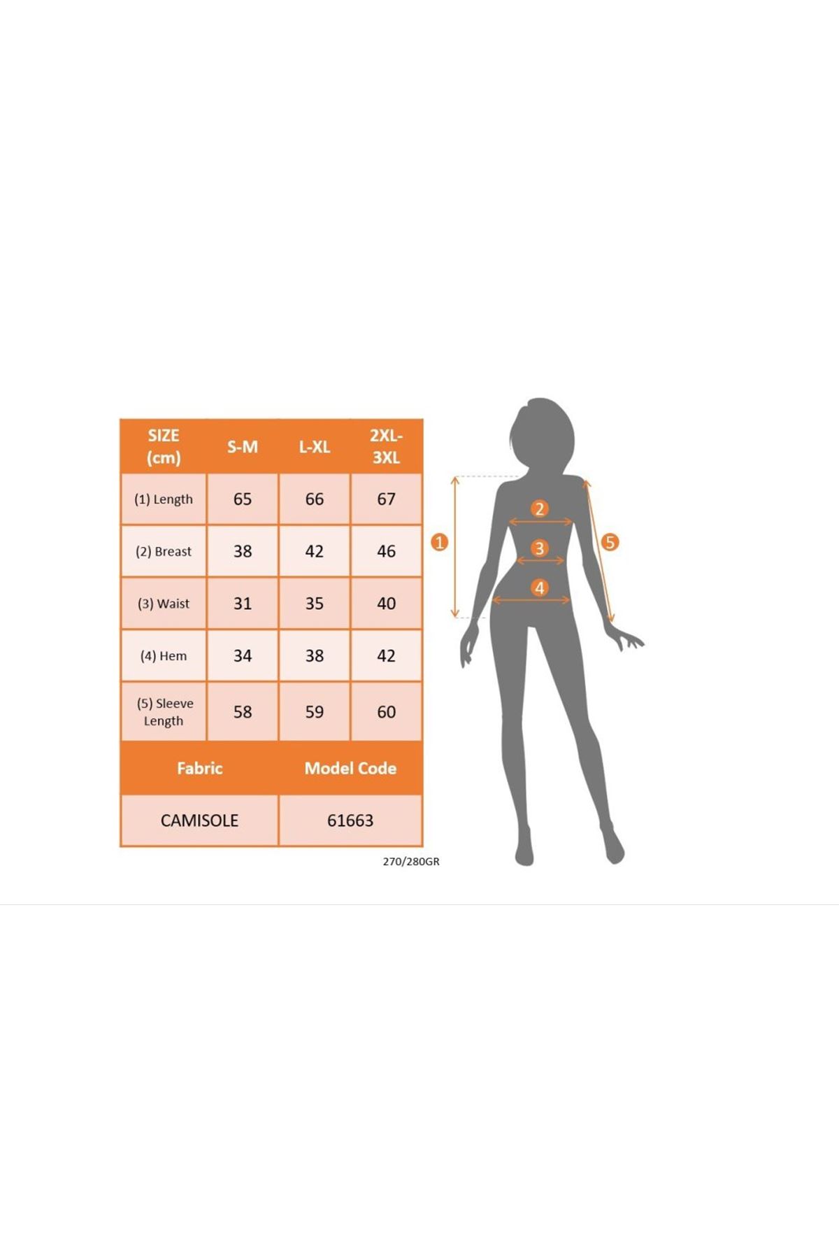 Kadın Uzun Kollu önden Fermuar Ve Cepli Kaşkorse Bluz