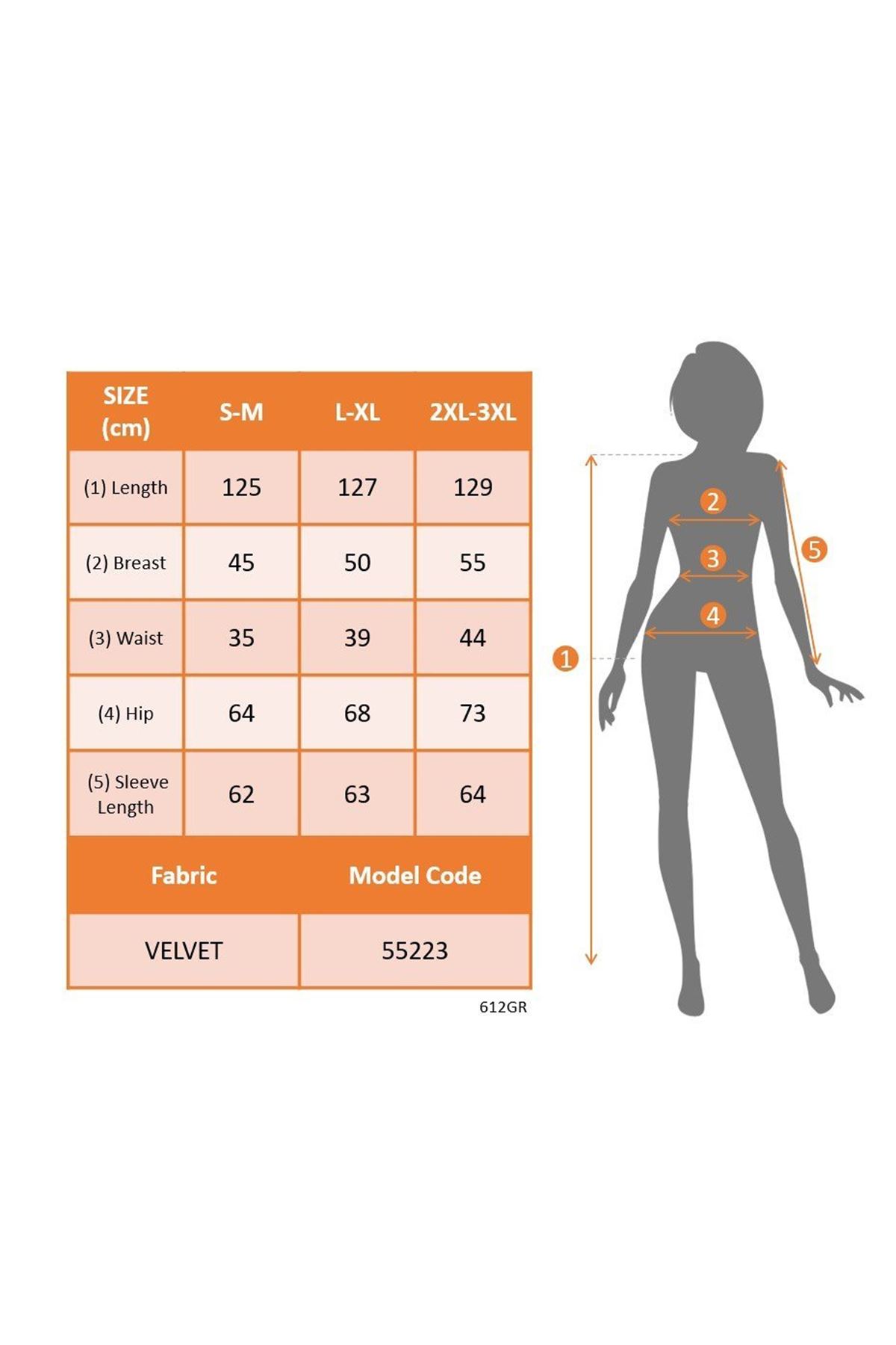 Kadın Uzun Kollu Bisiklet Yaka Midi Kadife Mavi Elbise