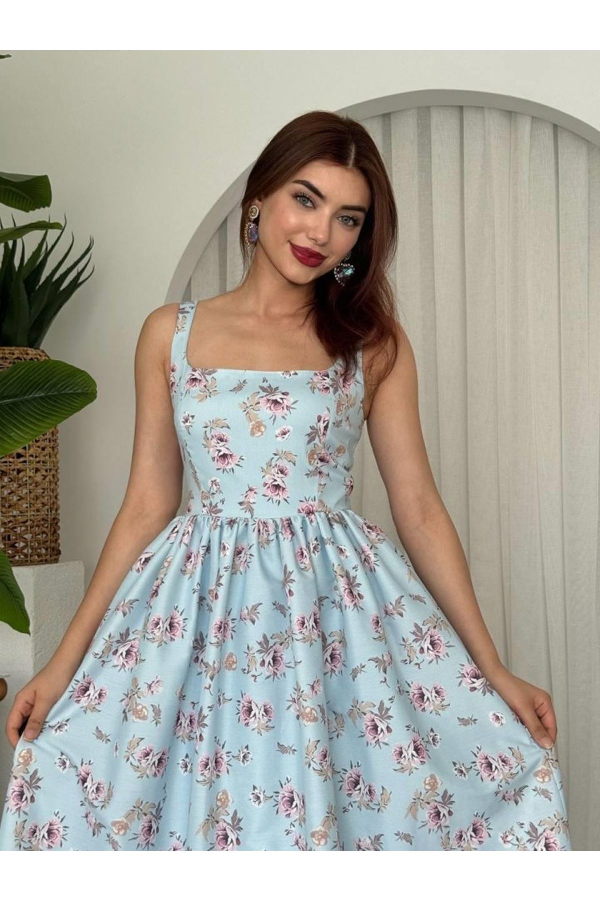 Yoa Cep Detaylı Elbise