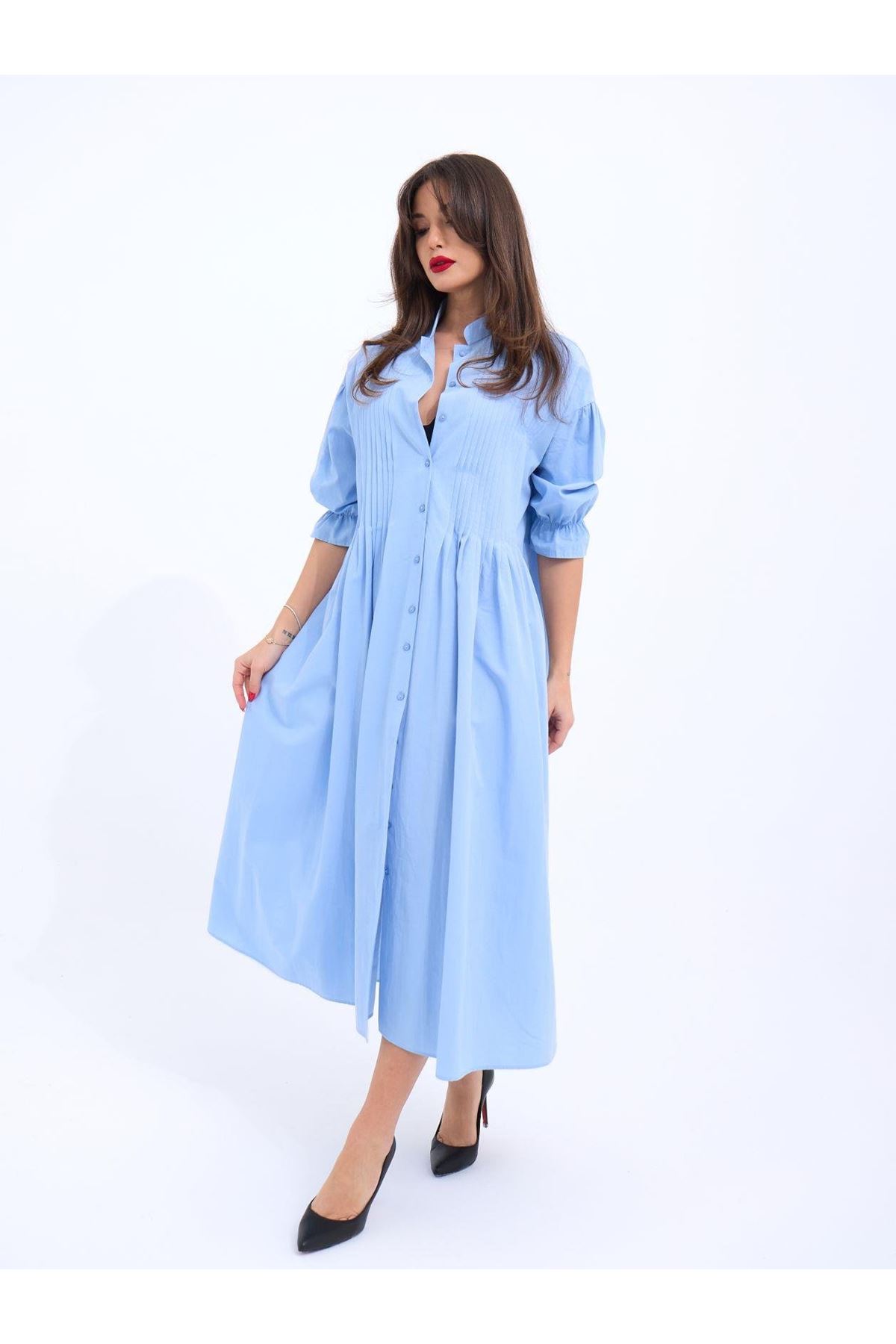 5865 ELBİSE-MAVİ
