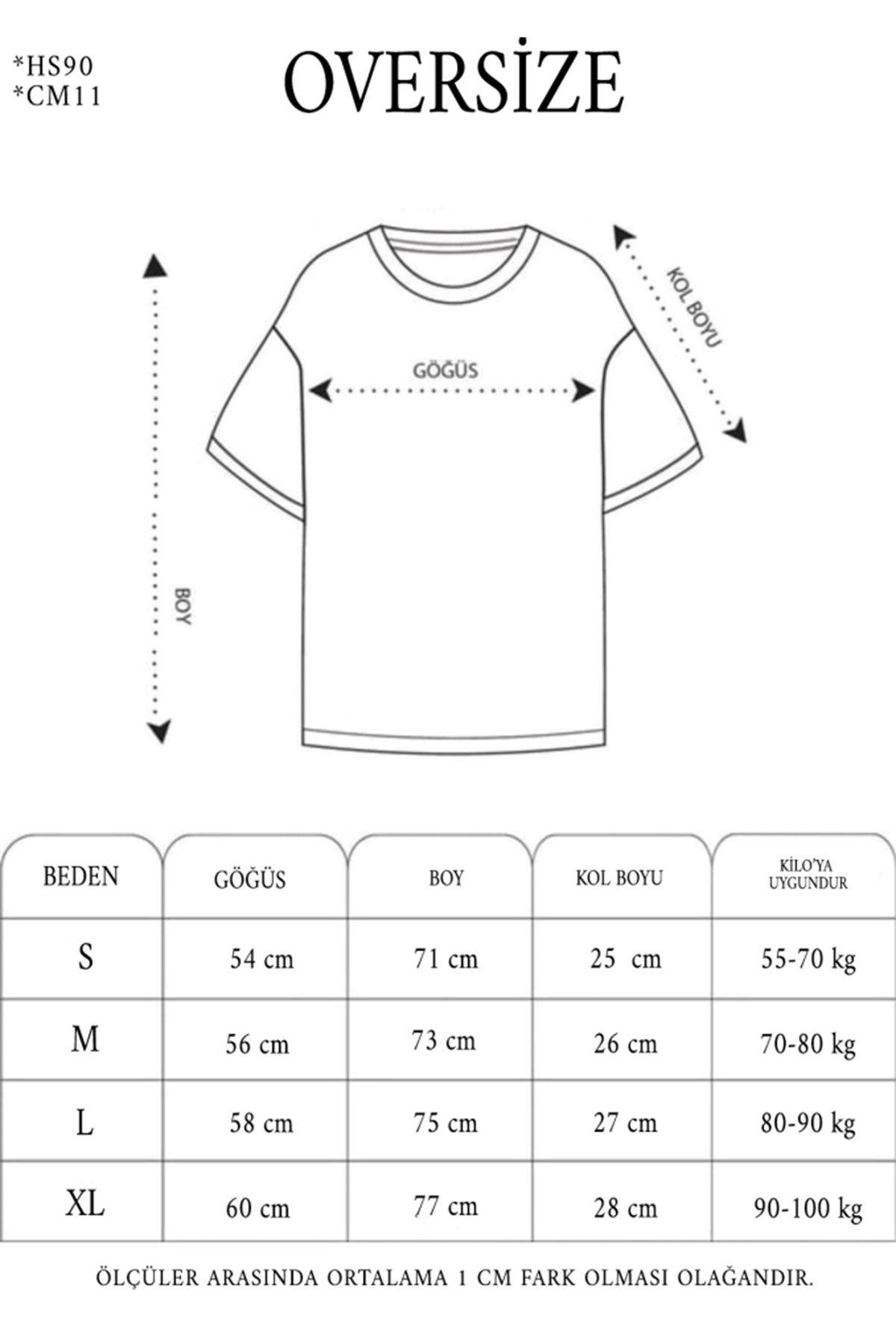 Unisex Yarım Fermuarlı Baskılı T-Shirt - Beyaz