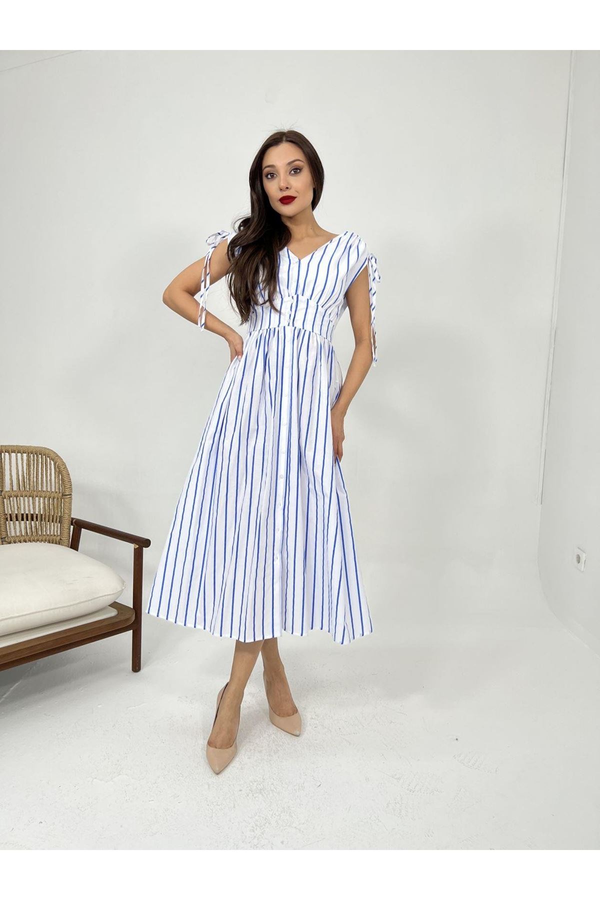 5486 ELBİSE-BALTİMORE ÇİZGİLİ