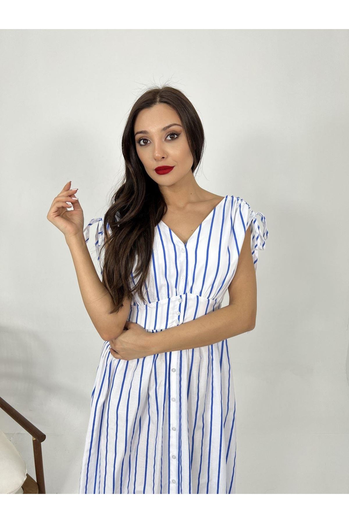 5486 ELBİSE-BALTİMORE ÇİZGİLİ