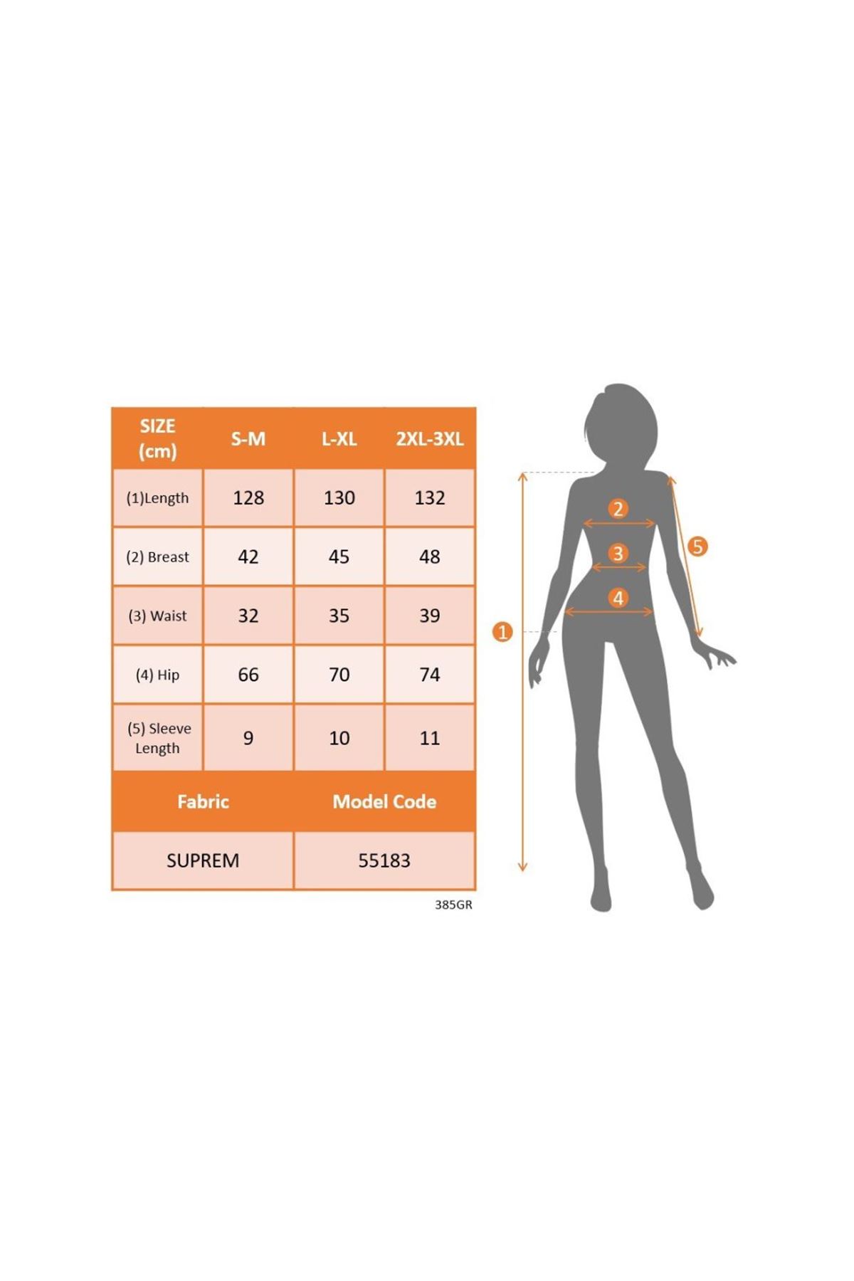 Kadın Kısa Kelebek Kollu Kruvaze Yaka Desenli Süprem Elbise