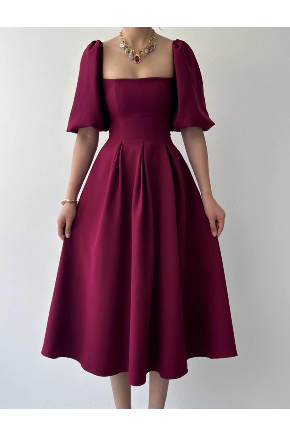 Jama Midi Boy Elbise