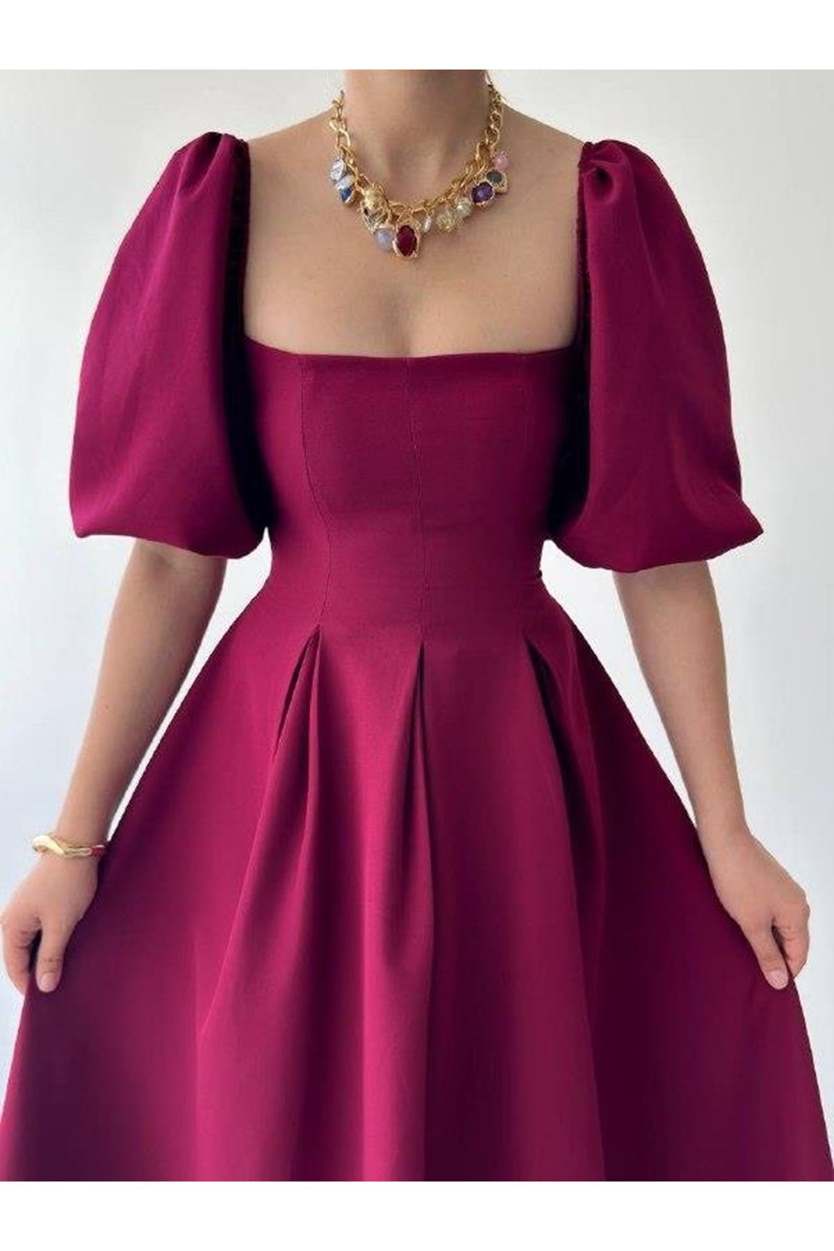 Jama Midi Boy Elbise