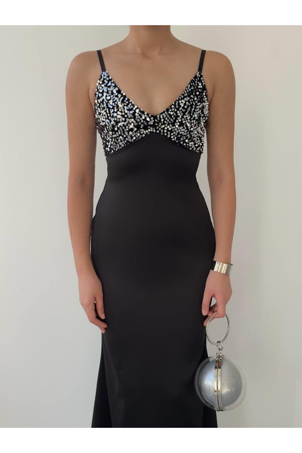 Shany İp Askılı Elbise