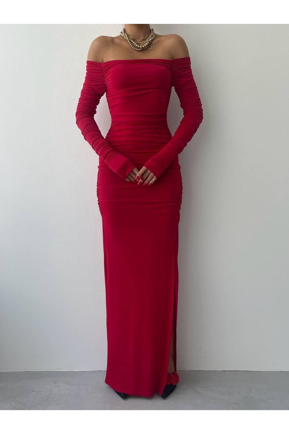 Vasco Madonna Drapeli Elbise