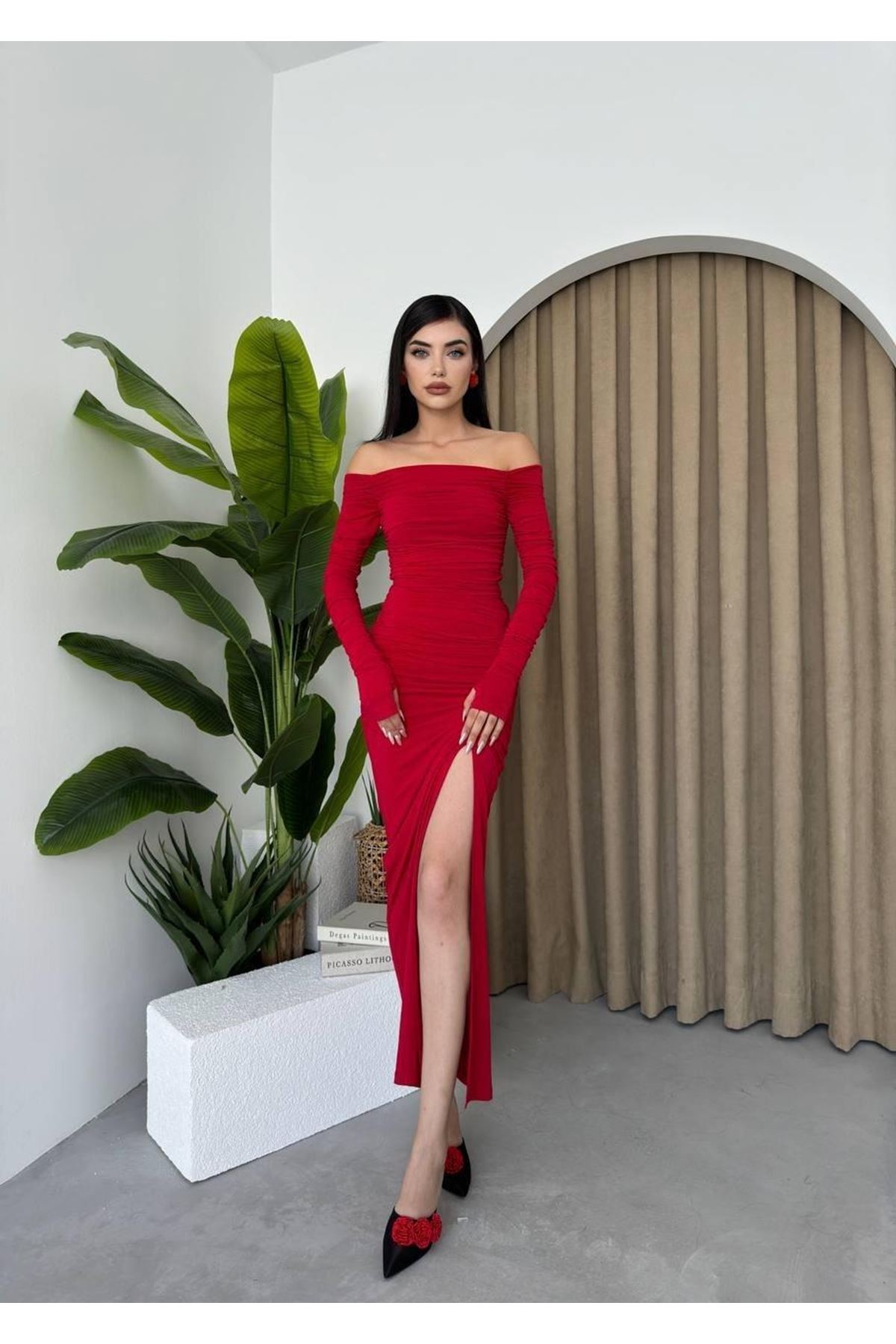 Vasco Madonna Drapeli Elbise