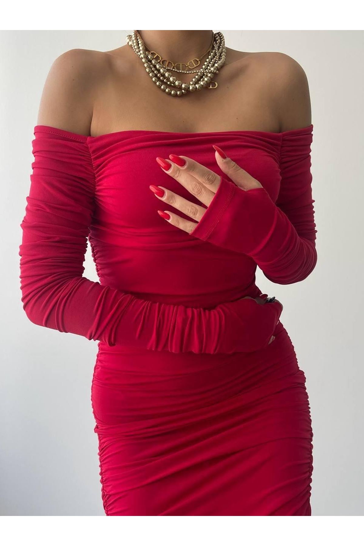 Vasco Madonna Drapeli Elbise