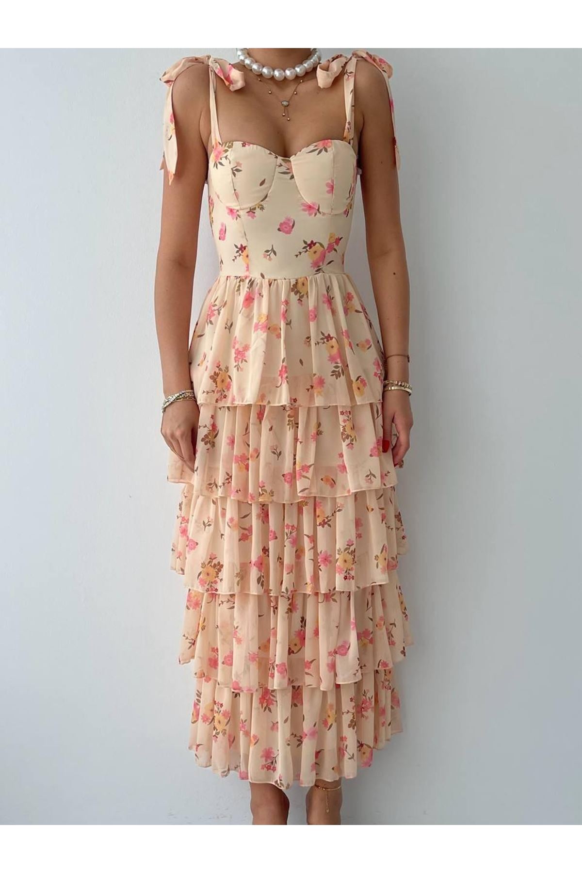 Pavia Midi Boy Elbise