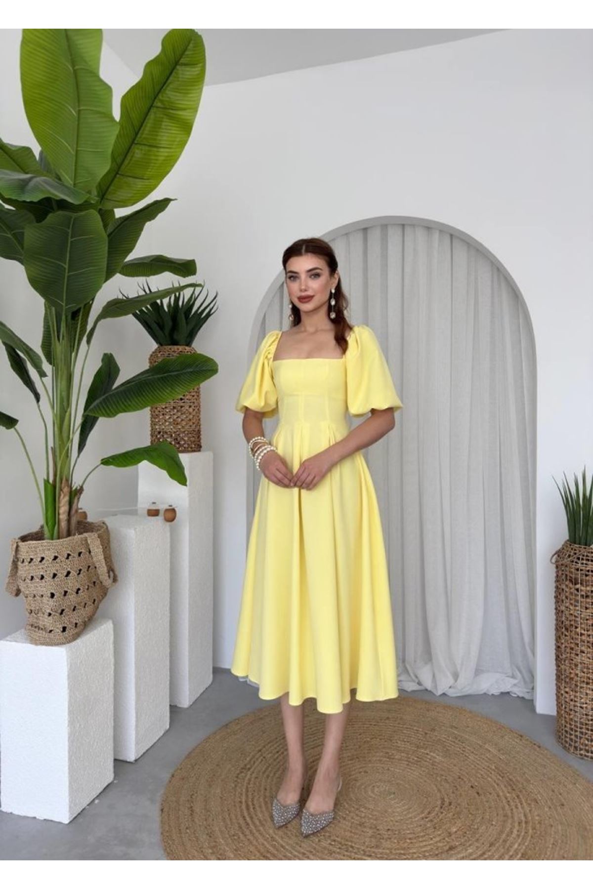 Jama Midi Boy Elbise