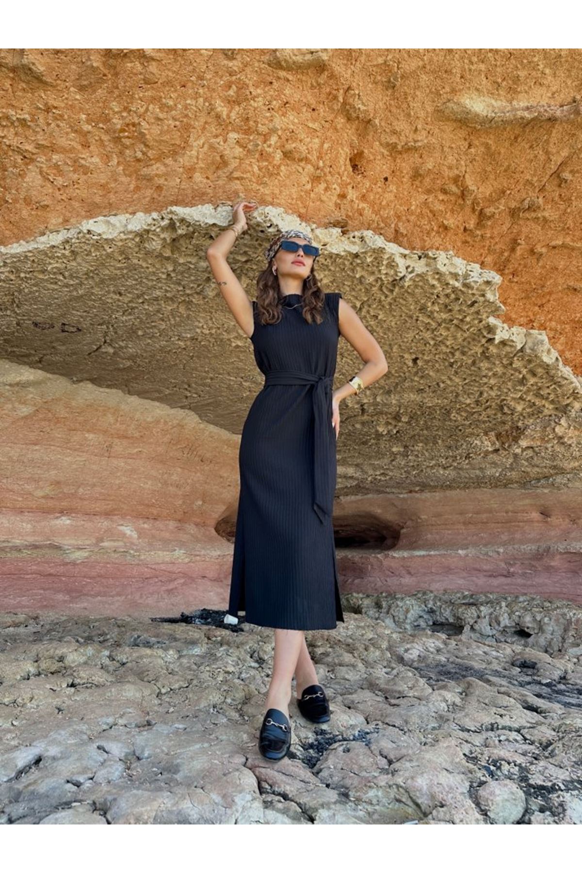 Pamela Kuşakli Vatkali Elbi̇se