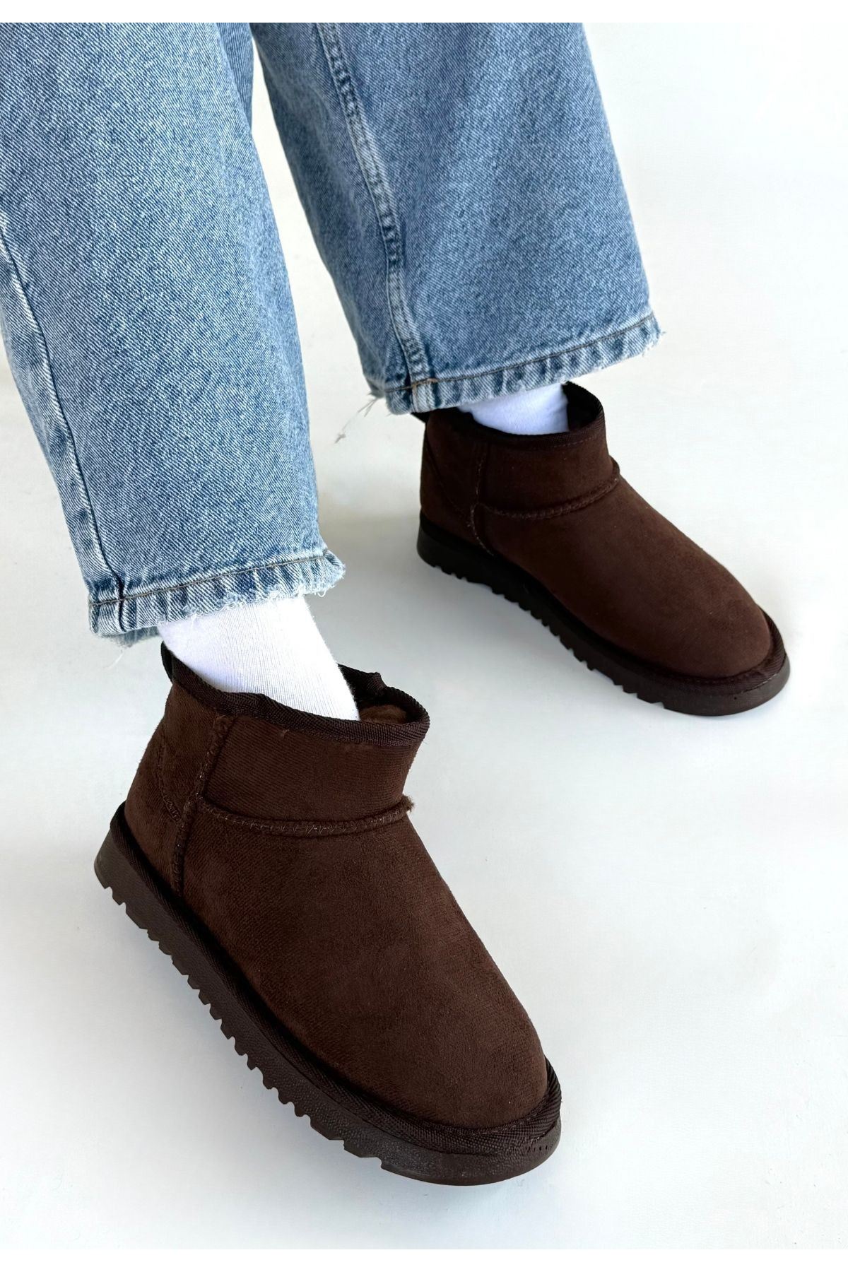 Elsa Kahverengi Süet Bot