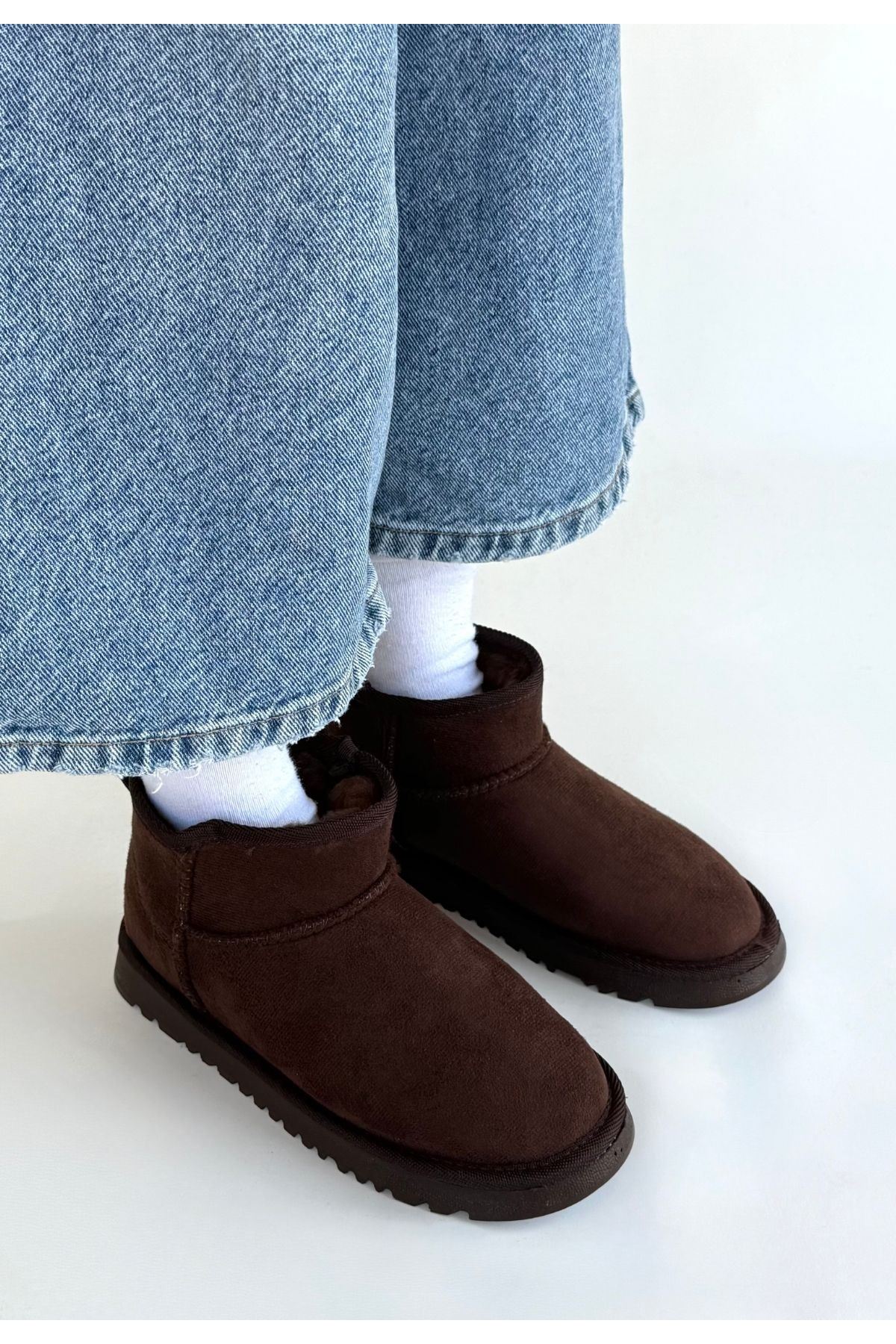 Elsa Kahverengi Süet Bot