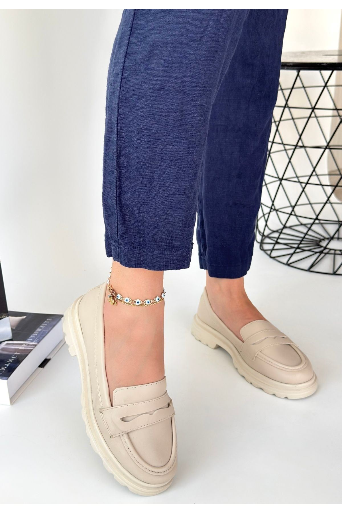 Narli Bej Cilt Oxford Ayakkabı