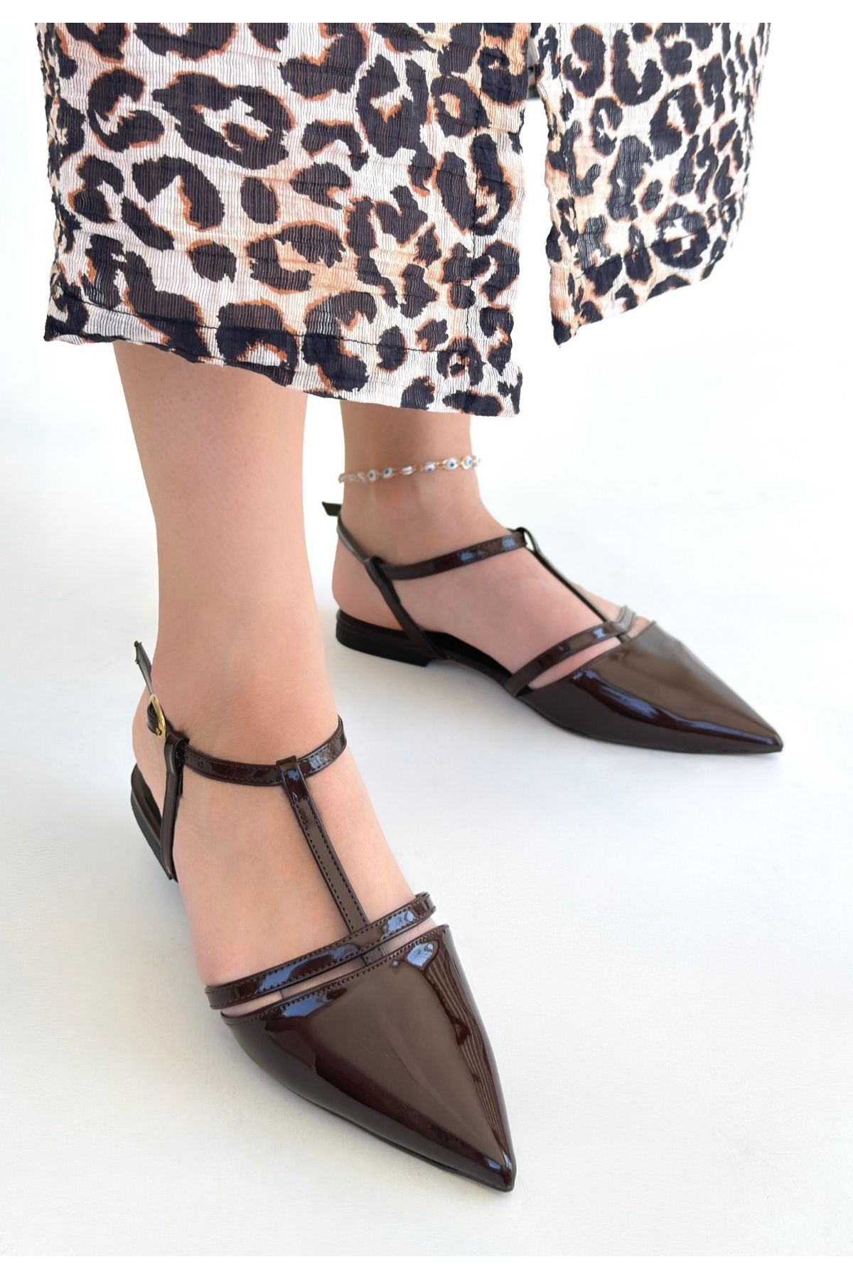 Canca Kahverengi Rugan Babet Ayakkabı