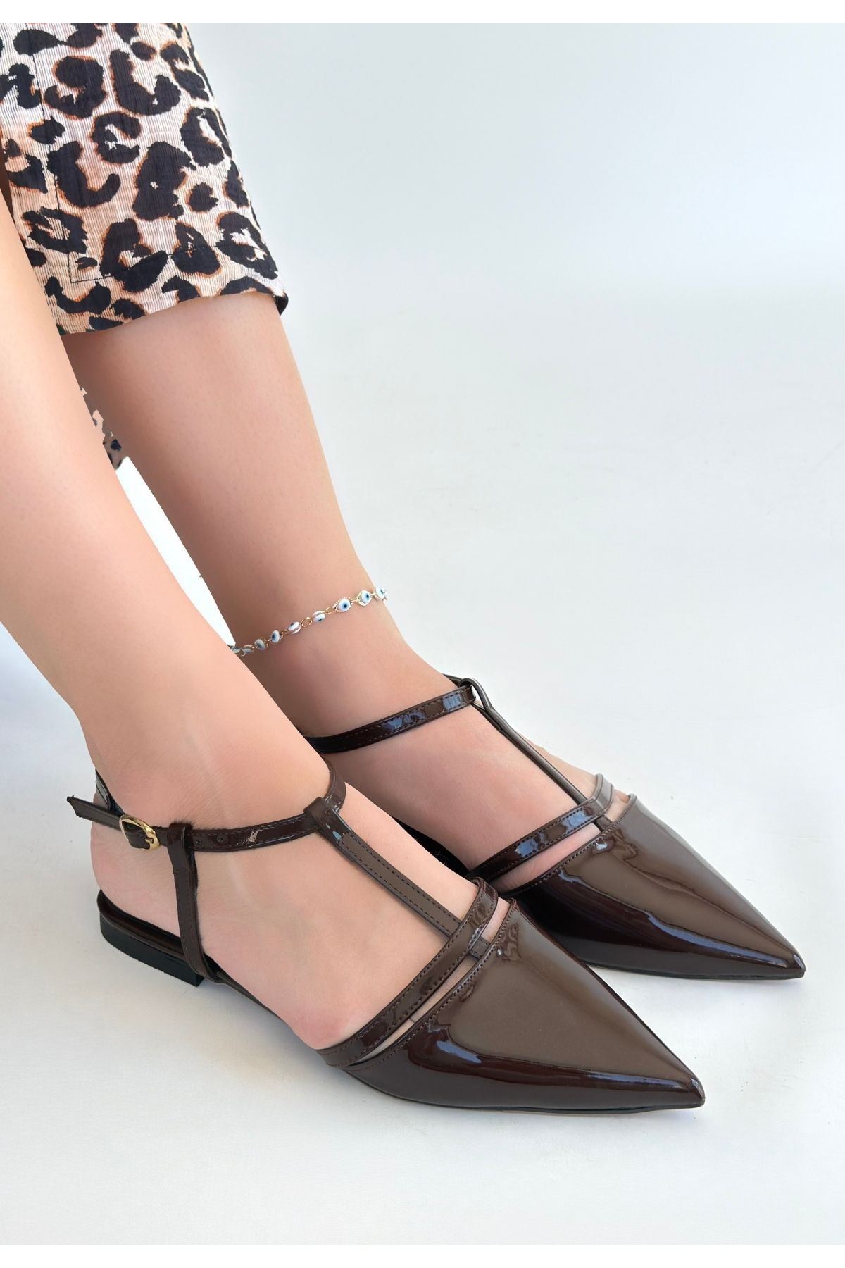 Canca Kahverengi Rugan Babet Ayakkabı