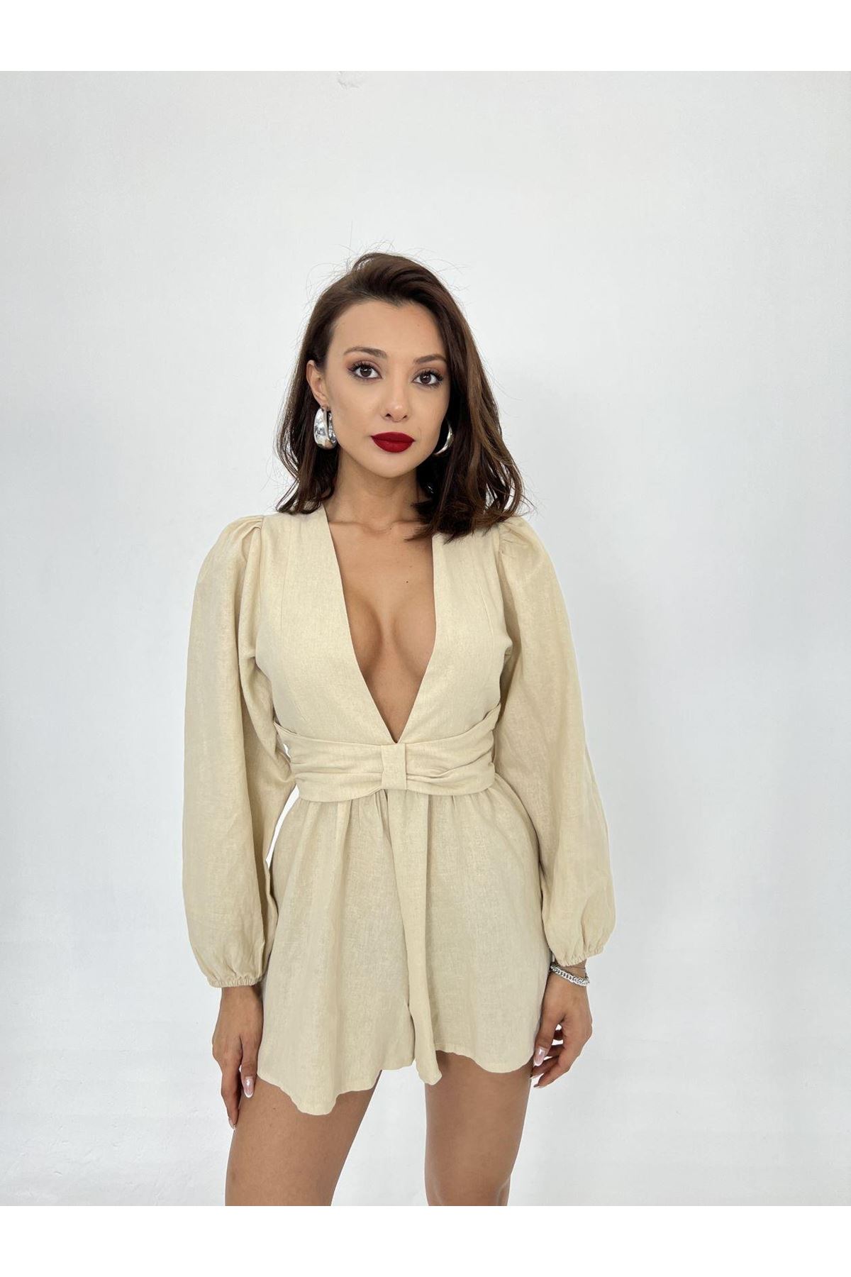 6528 TULUM ELBİSE-TAŞ