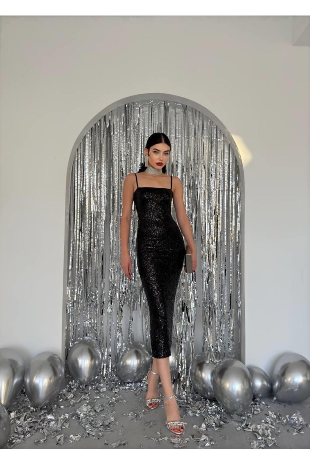 Woxo İp Askılı Elbise