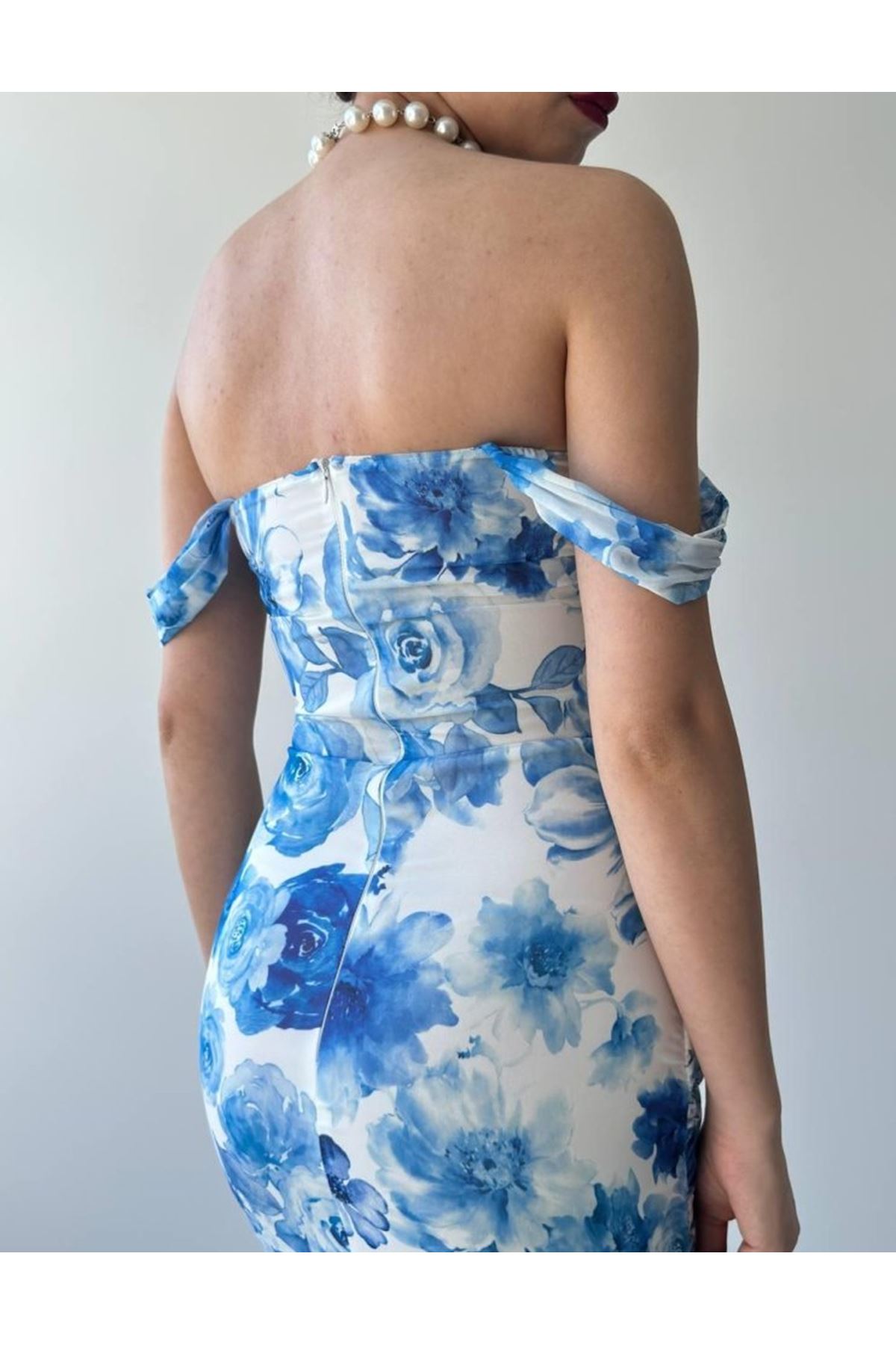 Peran Büzgülü Elbise