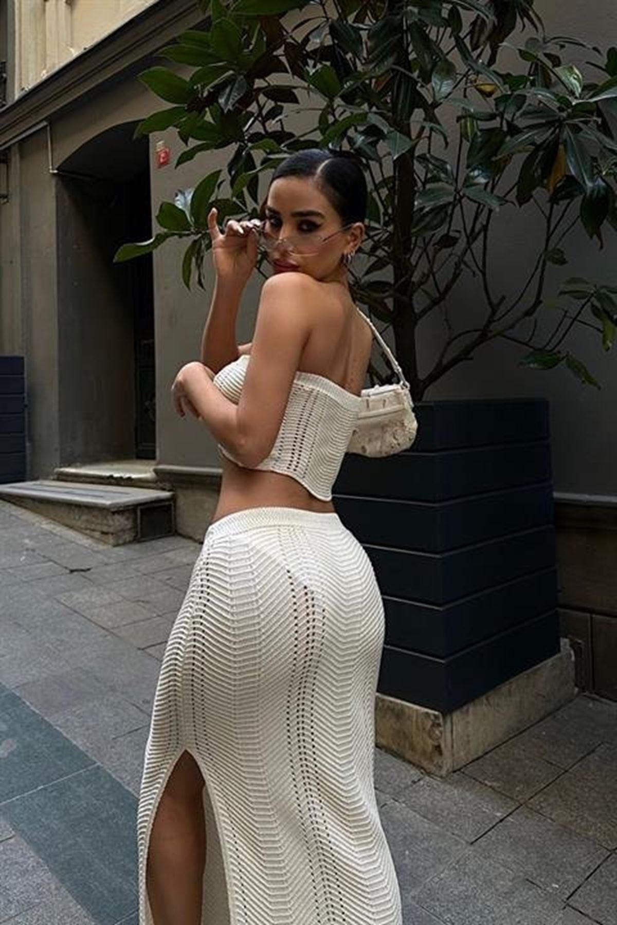 Mischa Cut Out Ajurlu Takım 9839