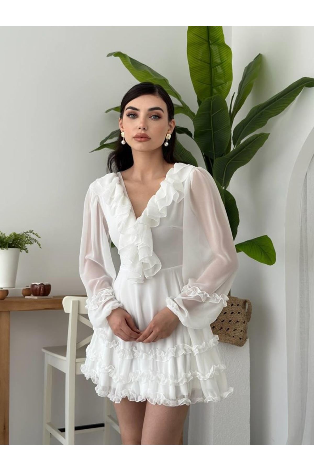 Osıes Fırfırlı Elbise