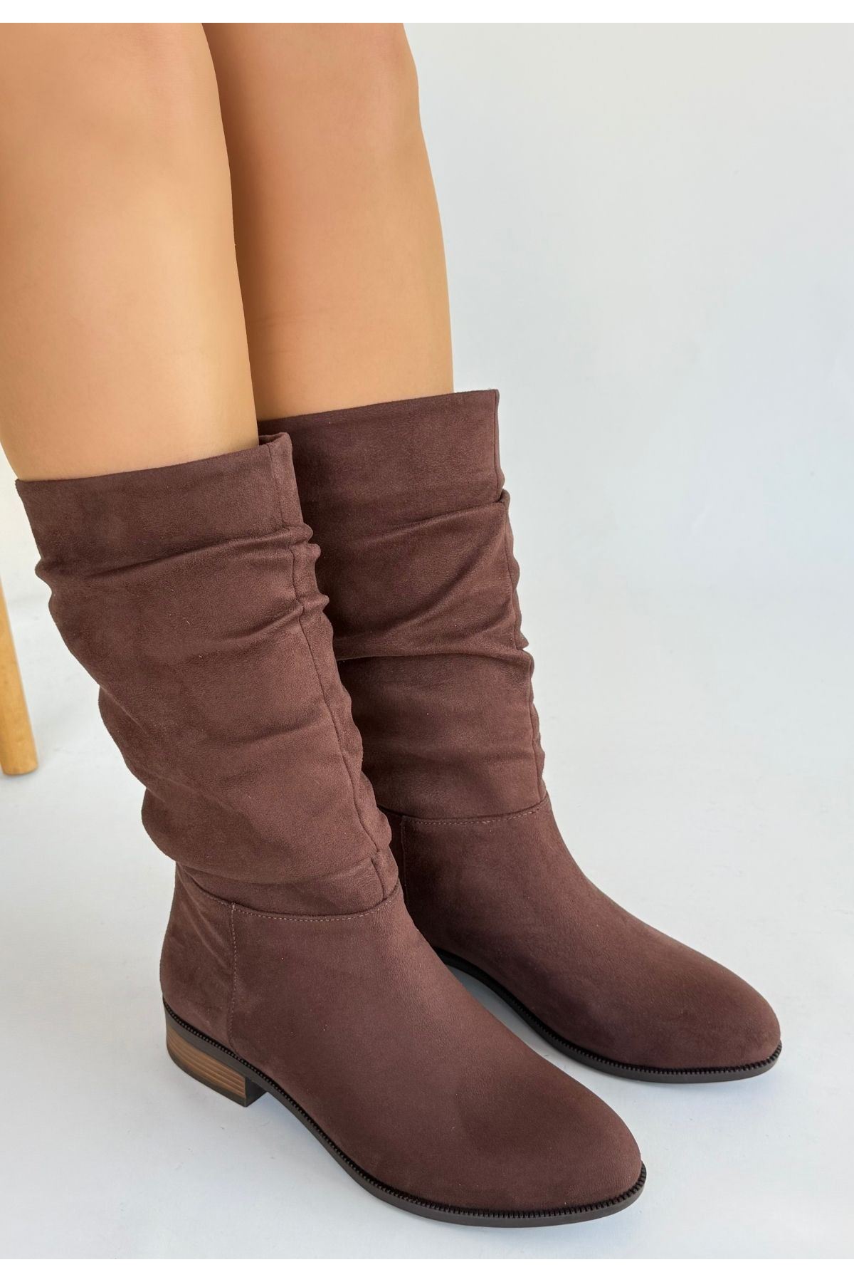Plod Kahverengi Süet Çizme