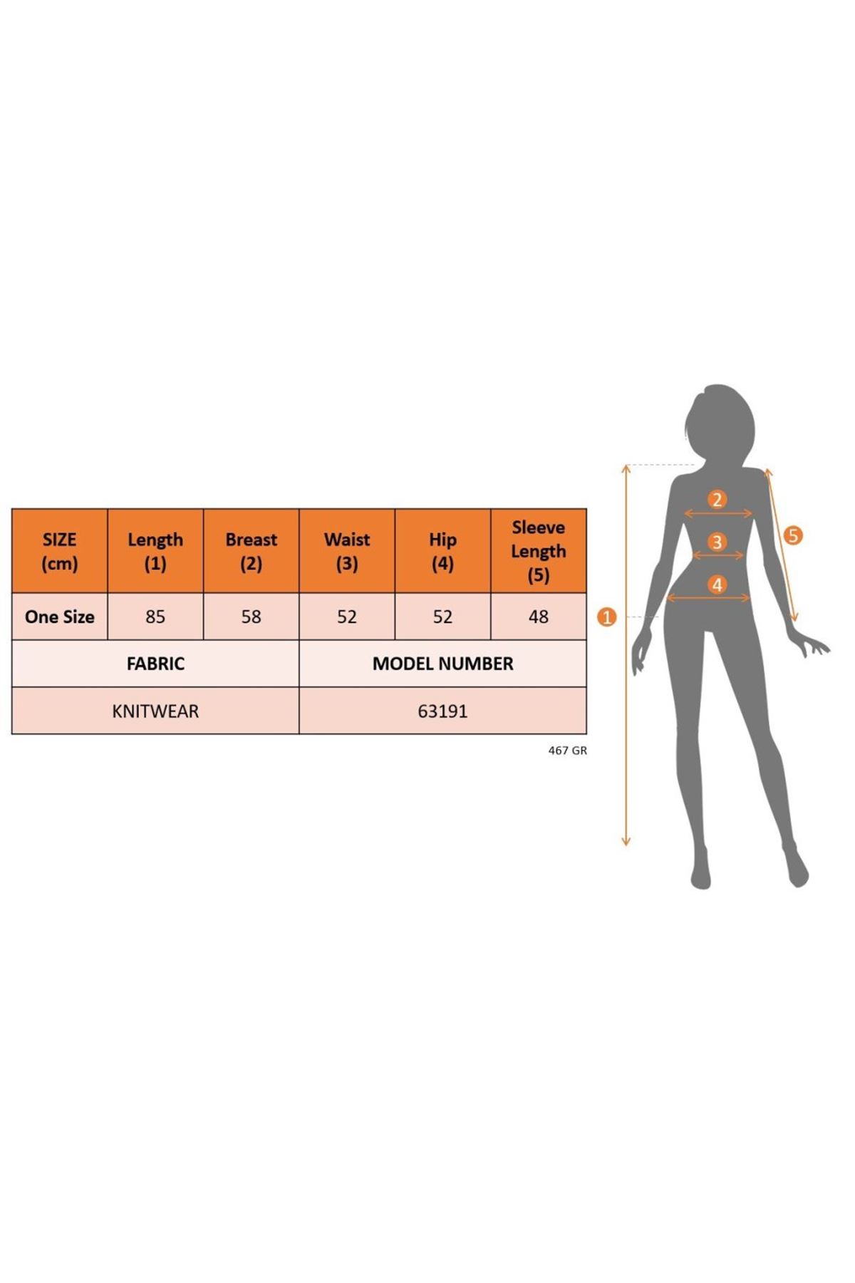 Kadın Uzun Kollu V Yakalı Düğmeli Mini Triko Elbise