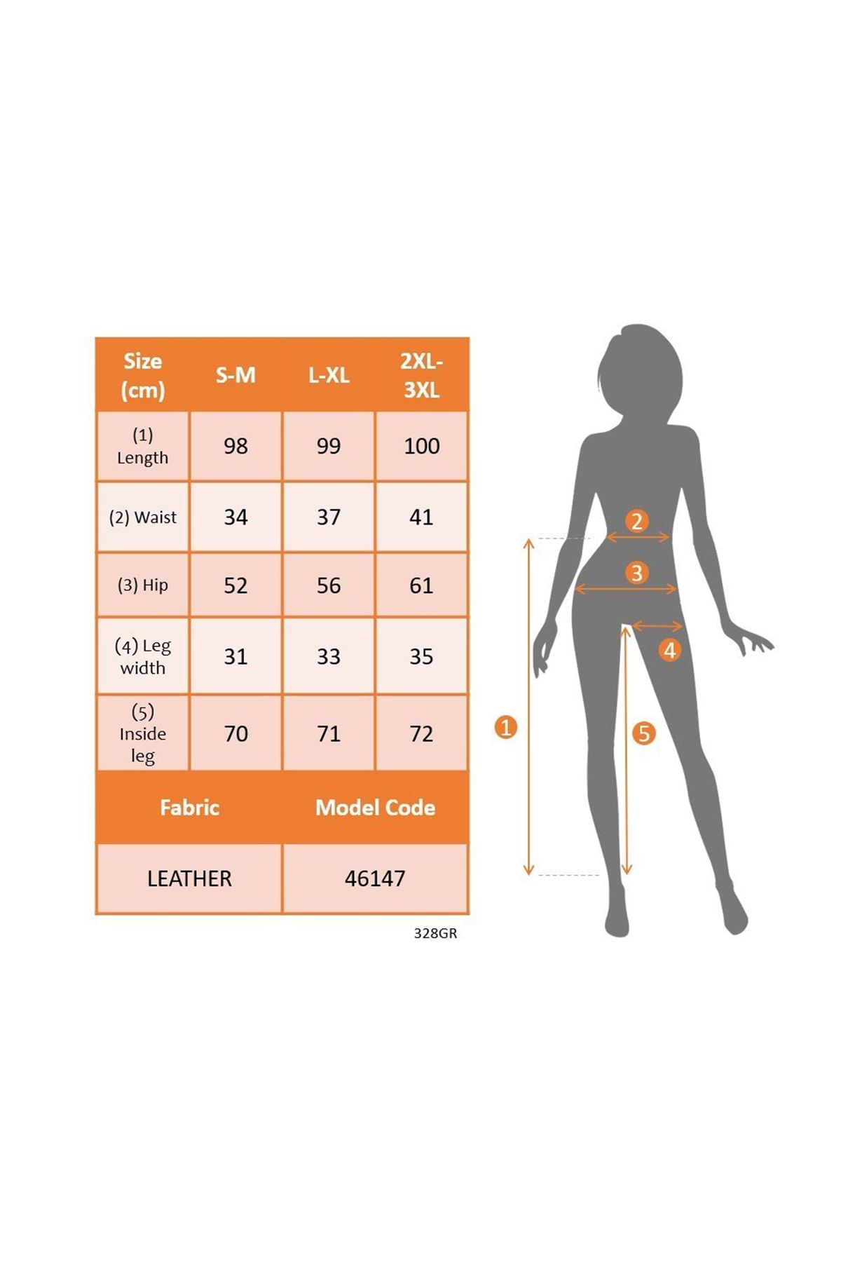 Kadın Yüksek Bel Lastikli Cepli Deri Detaylı Dalgıç Pantolon