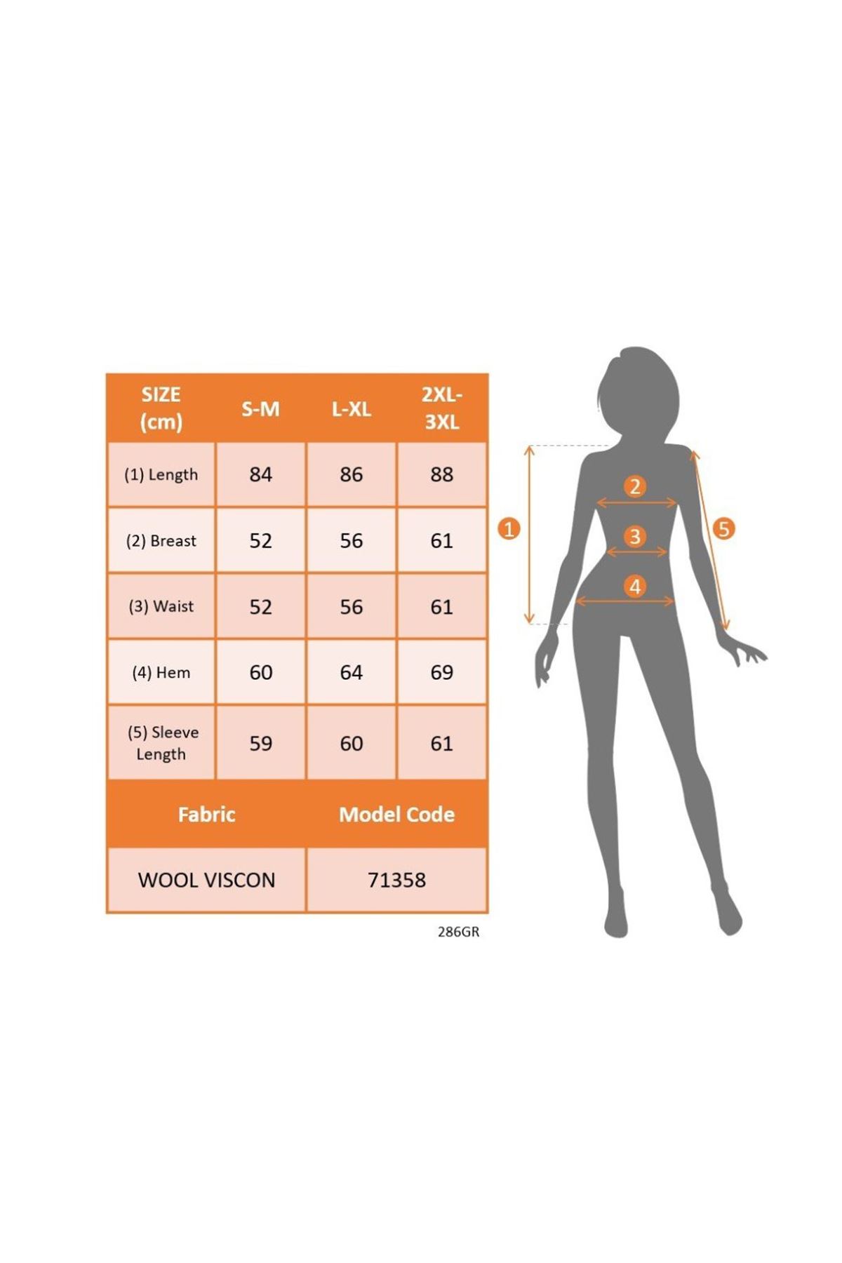 Kadın Uzun Kollu Balıkçı Yaka Asimetrik Kesim Detaylı Yün Viskon Bluz