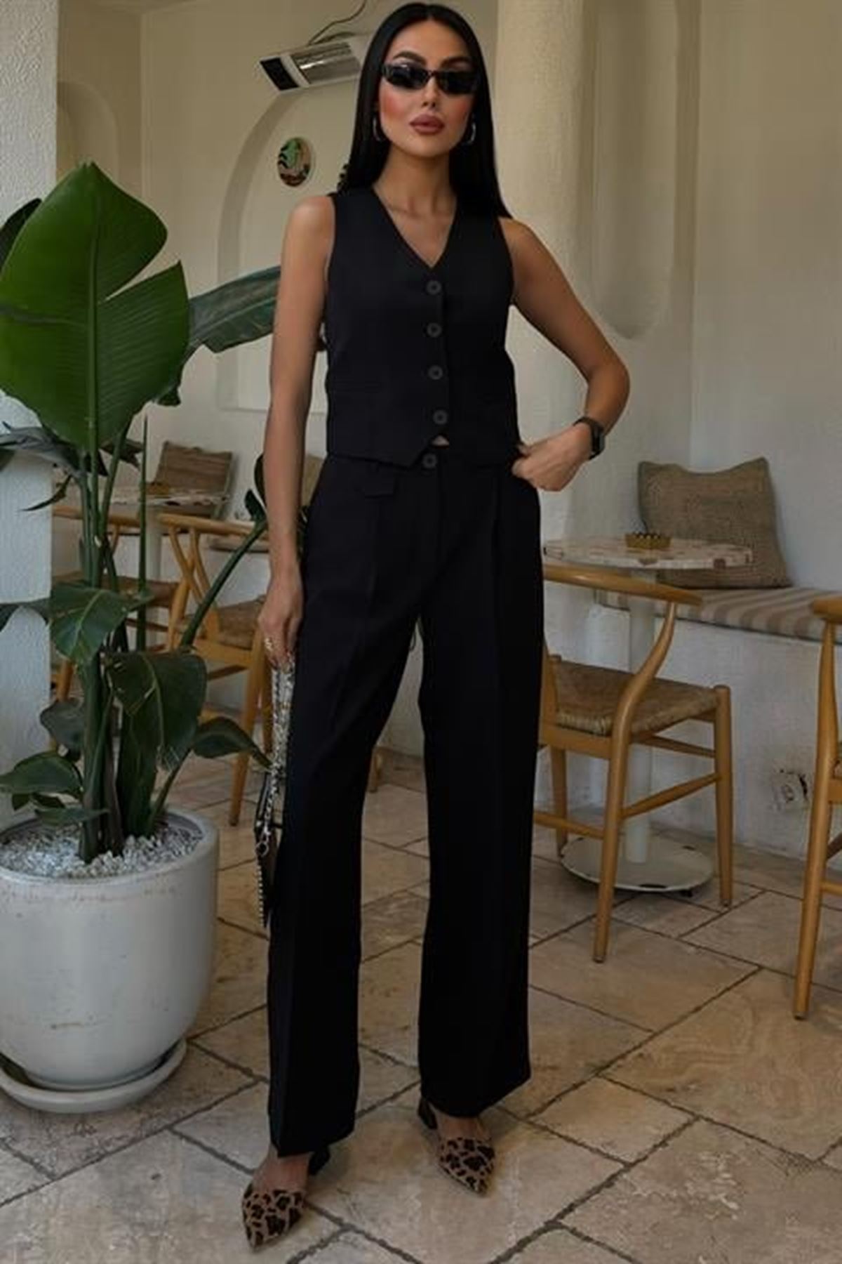 Cyrus Yelek Pantolon Takım 10103