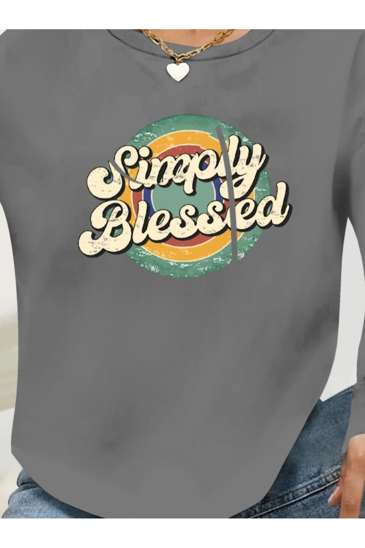 Kadın Uzun Kollu Bisiklet Yaka Viskon Iki Iplik Bluz