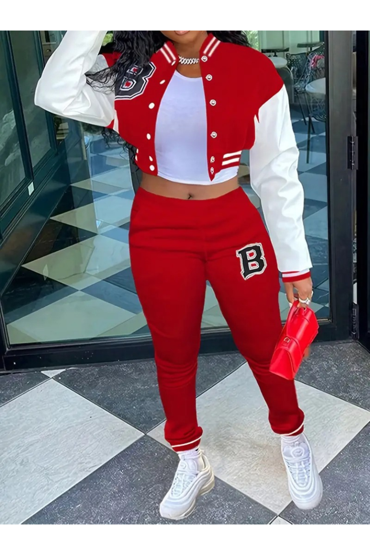 Kadın Uzun Kollu Hakim Yaka önden Düğmeli Ceket Pantolon şardonlu Iki Iplik Ikili Takım