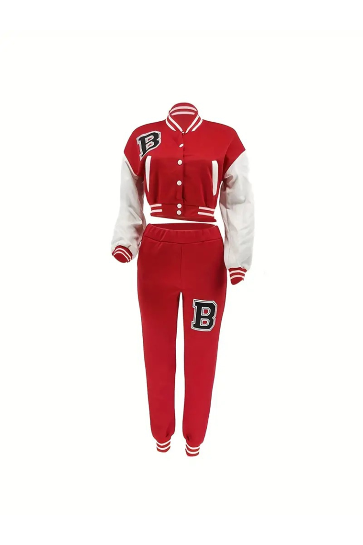 Kadın Uzun Kollu Hakim Yaka önden Düğmeli Ceket Pantolon şardonlu Iki Iplik Ikili Takım