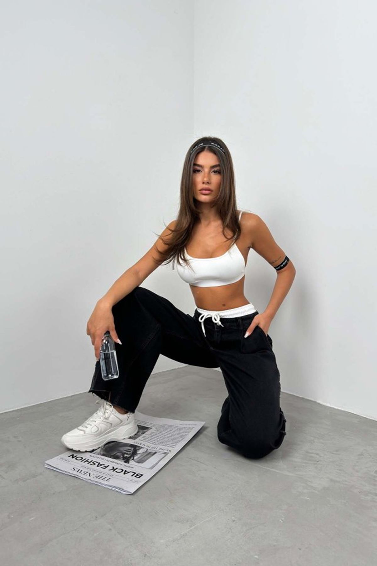 Sırt Dekolte Sporcu Bra