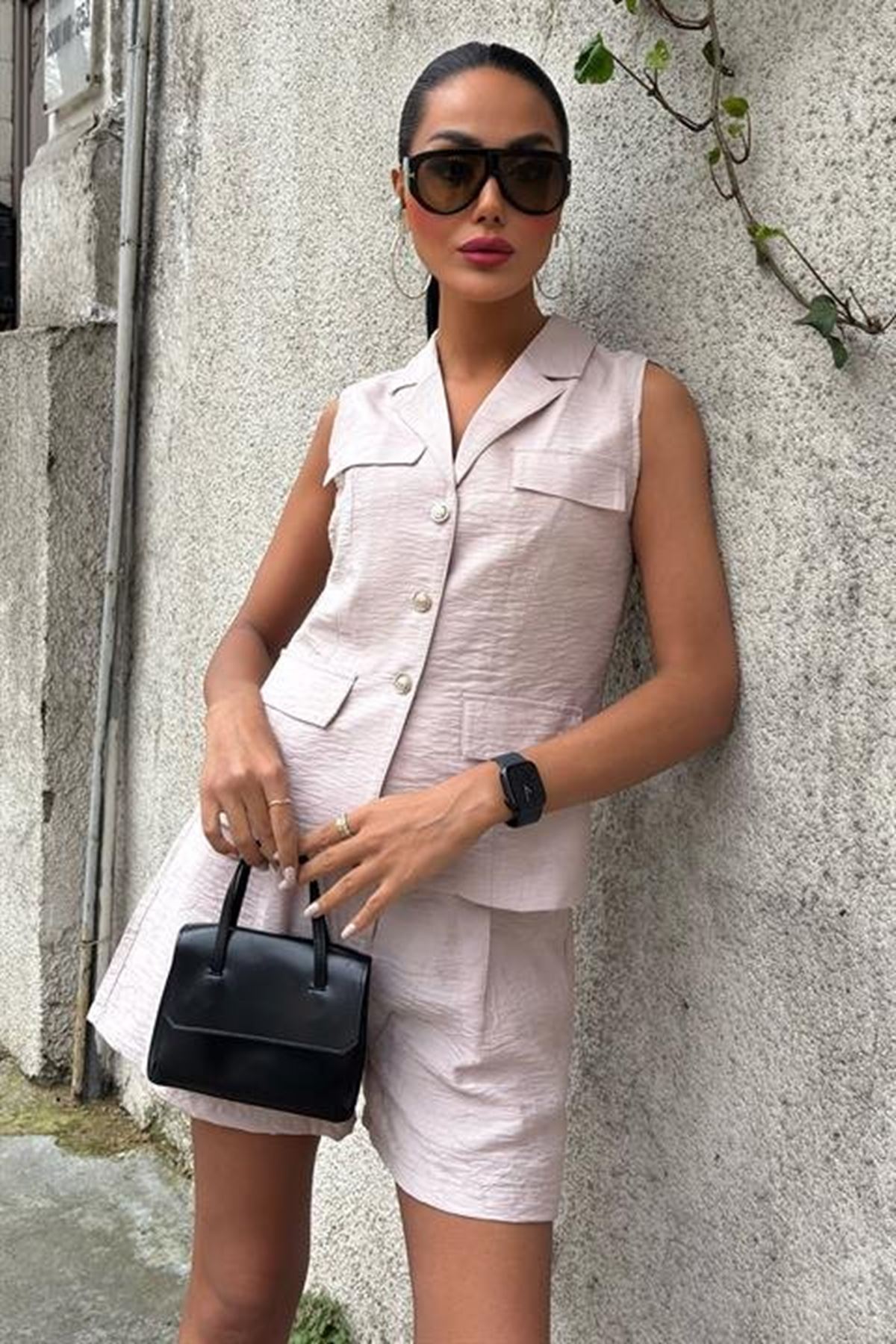 Yelek Şort Viscon Takım 10156-17