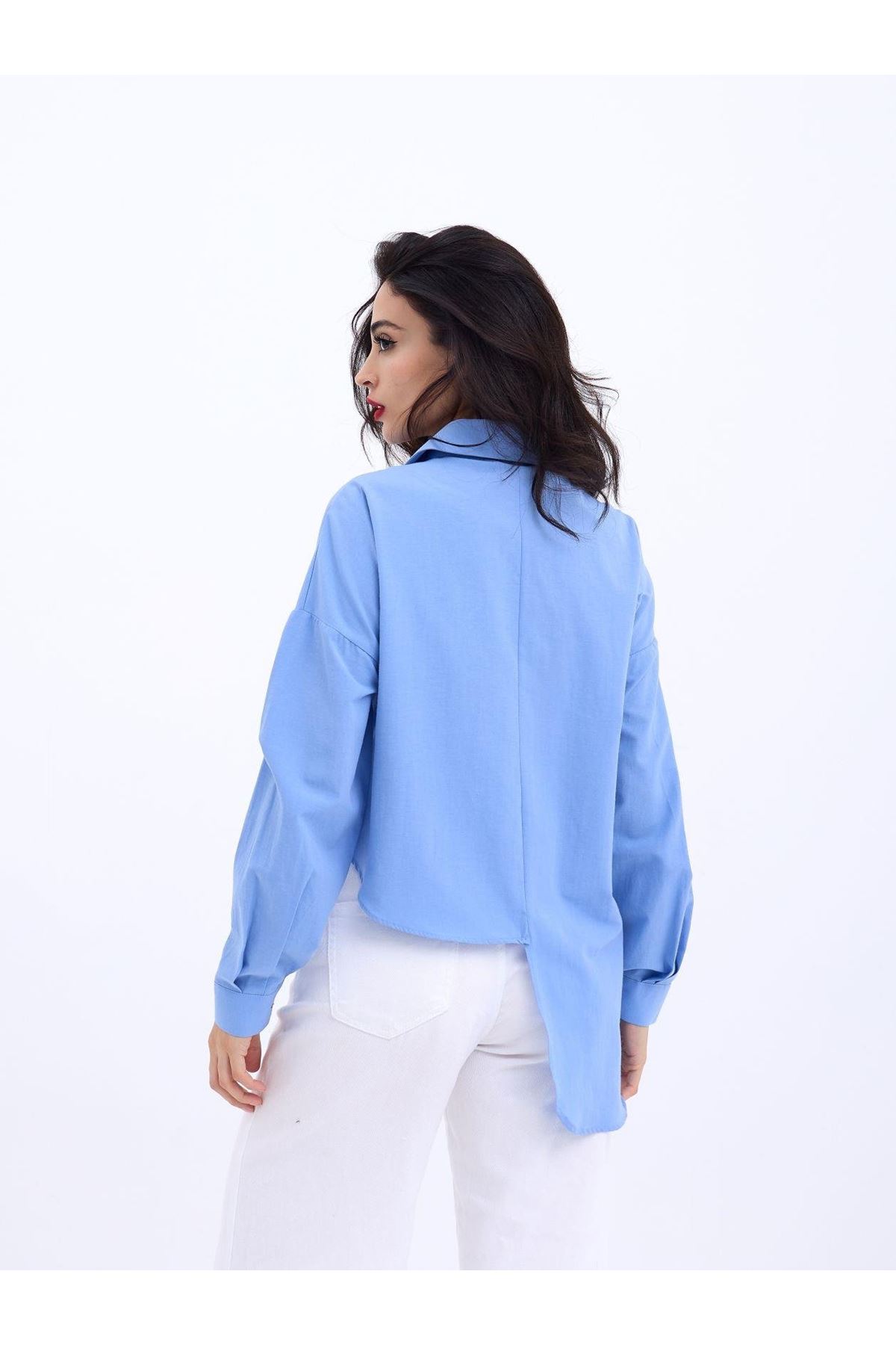 5419 GÖMLEK-KOYU MAVİ