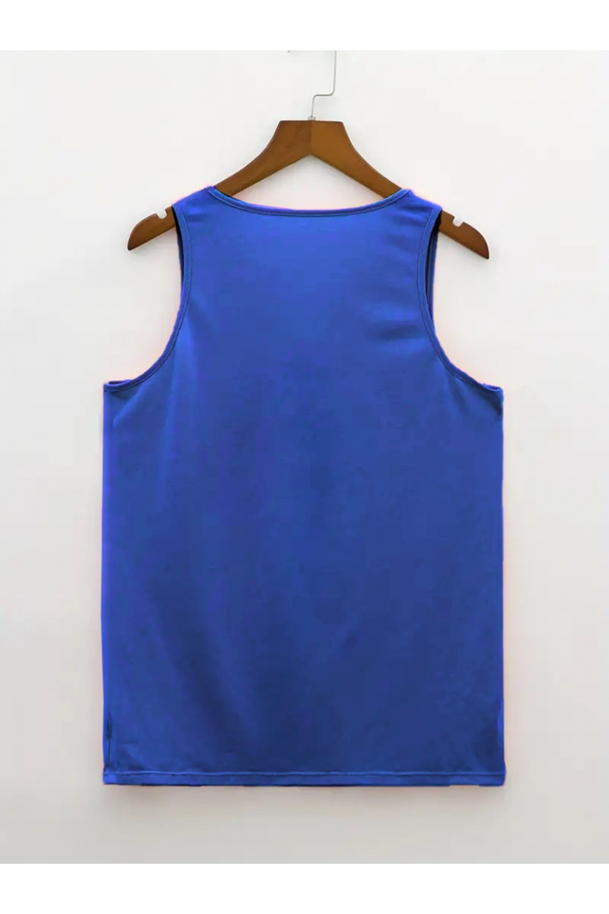 Kadın V Yaka Su Yolu çiçek Baskı Kolsuz Viskon Bluz