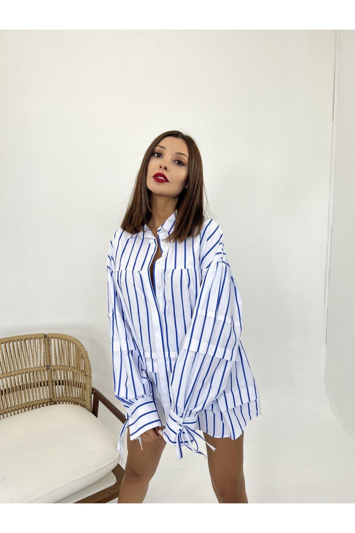 5135 GÖMLEK-BALTİMORE ÇİZGİLİ