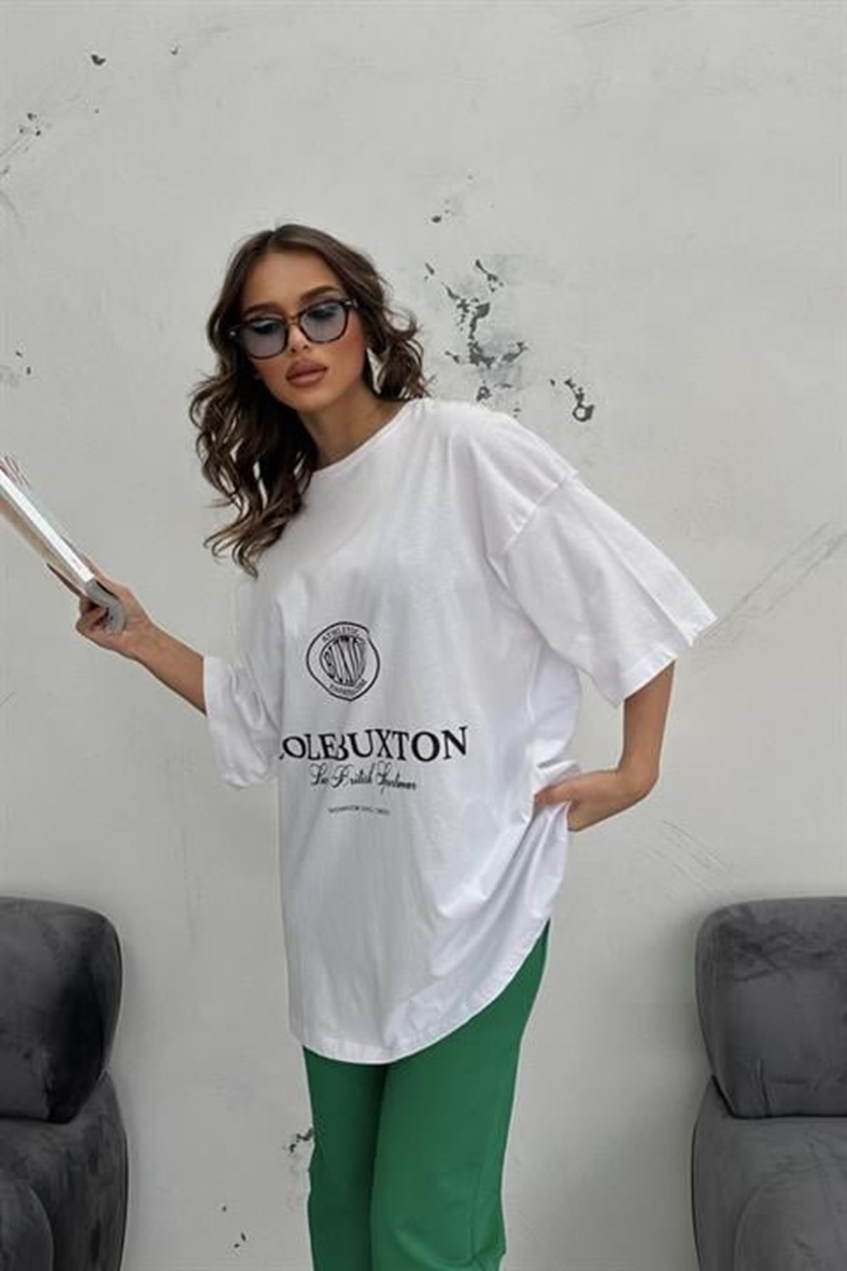 Nicoline Baskılı Pantolon Takım 9473-10